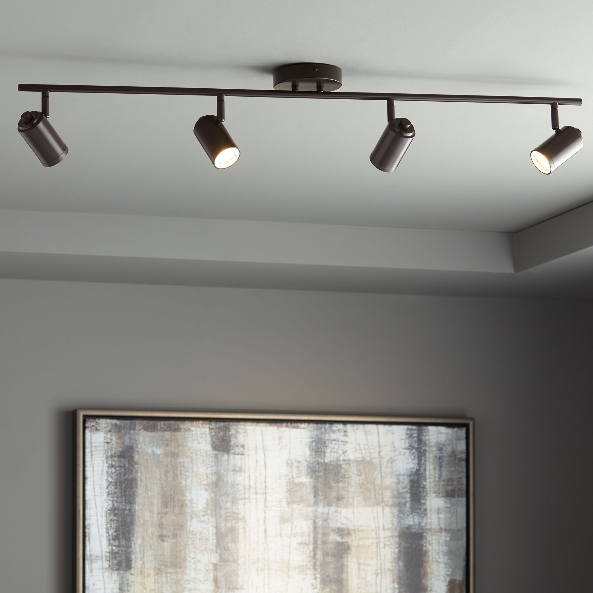 Pro Track Vester 4-Light Bronze LED Fixture