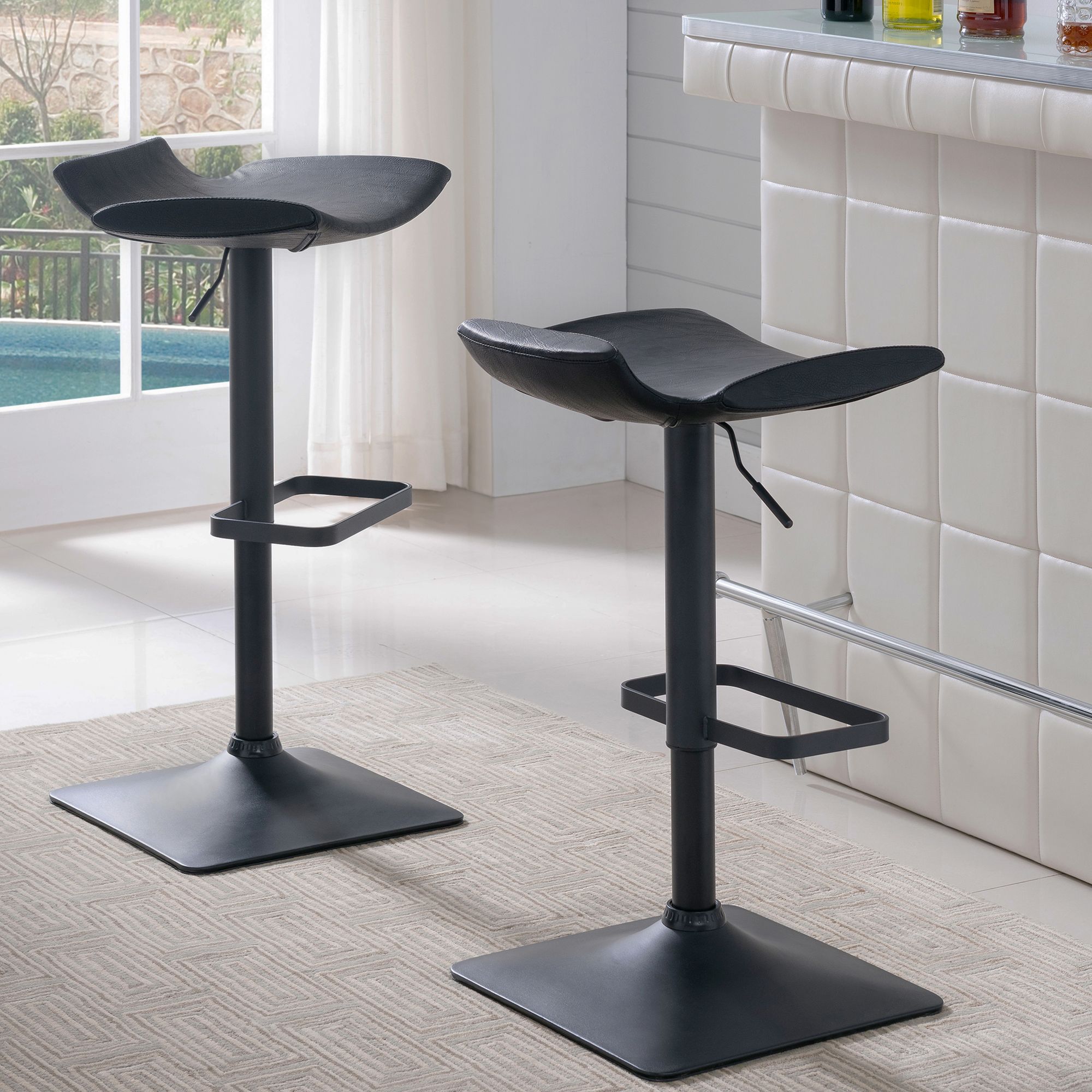 black bar stools