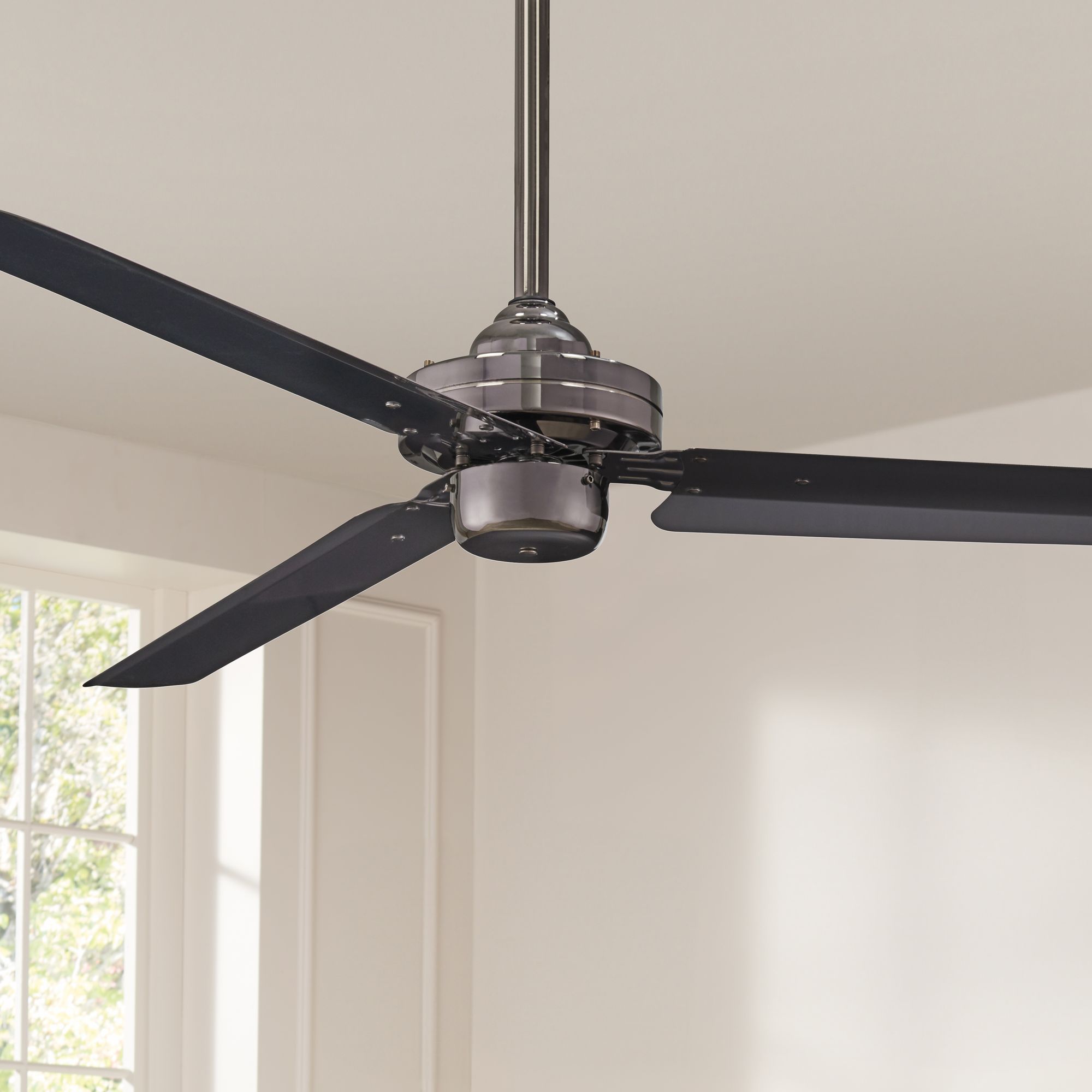 54" Minka Aire Steal Gun Metal Ceiling Fan