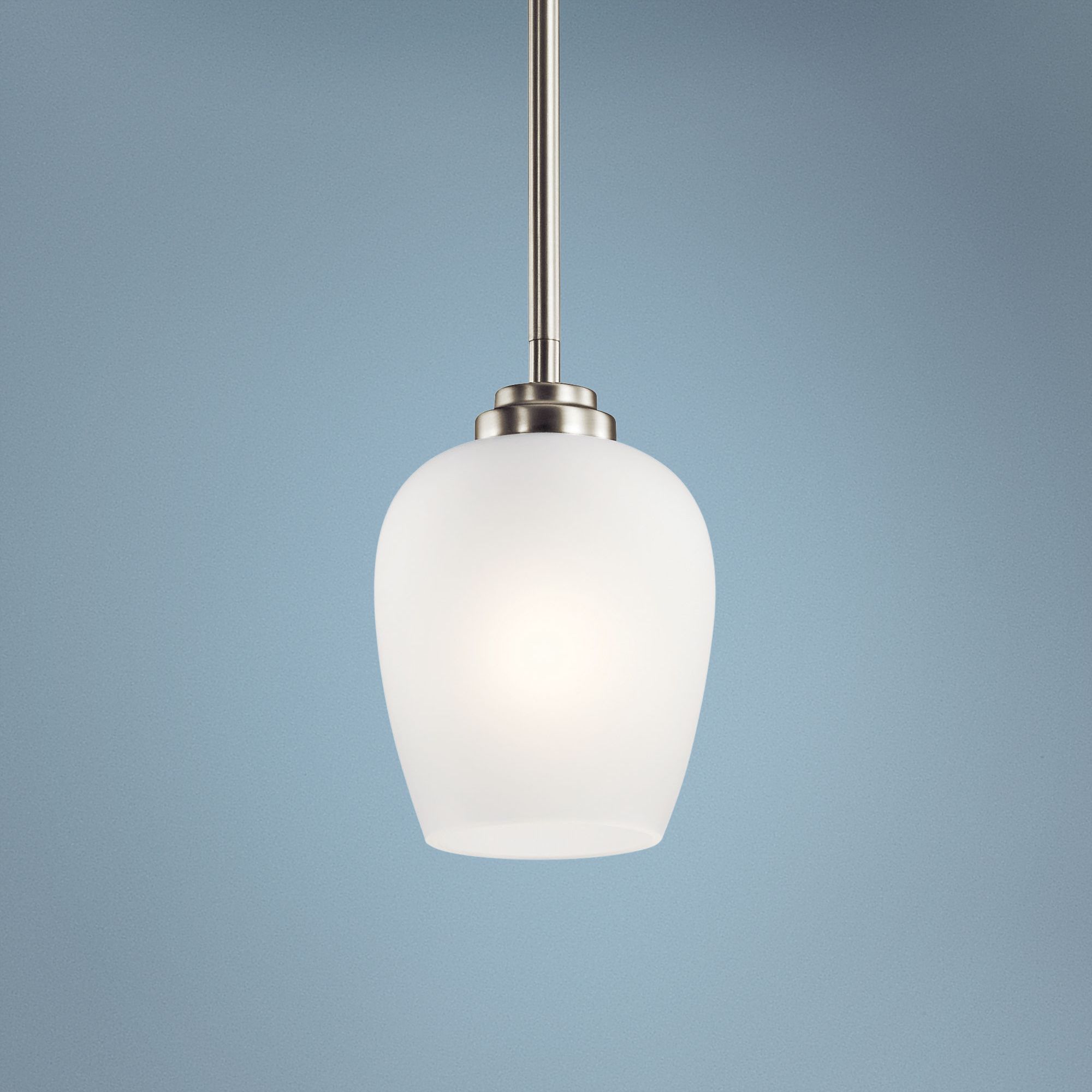 Kichler Valserrano 5" Wide Brushed Nickel Mini Pendant Light