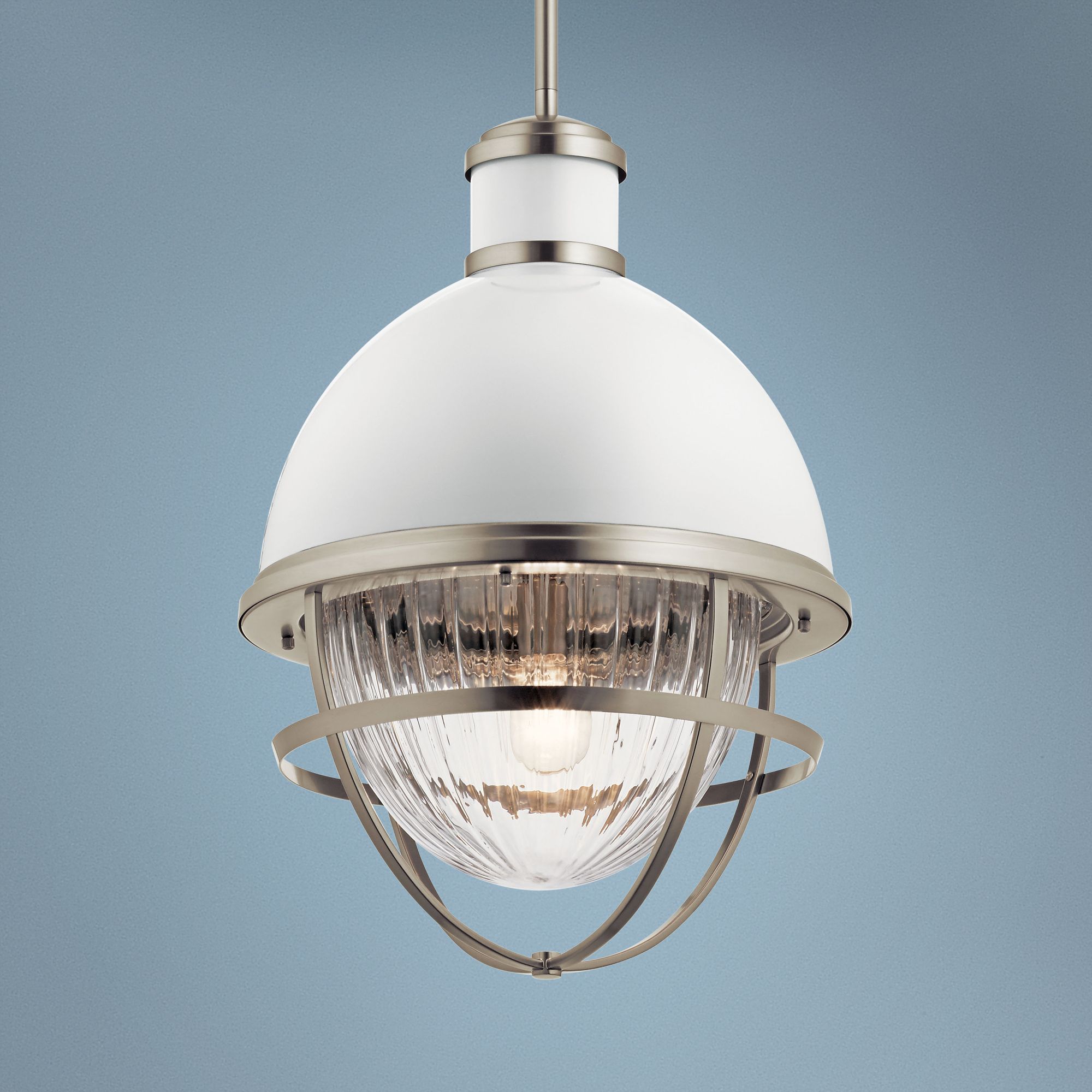 Kichler Tollis 16" Wide Brushed Nickel Foyer Pendant Light