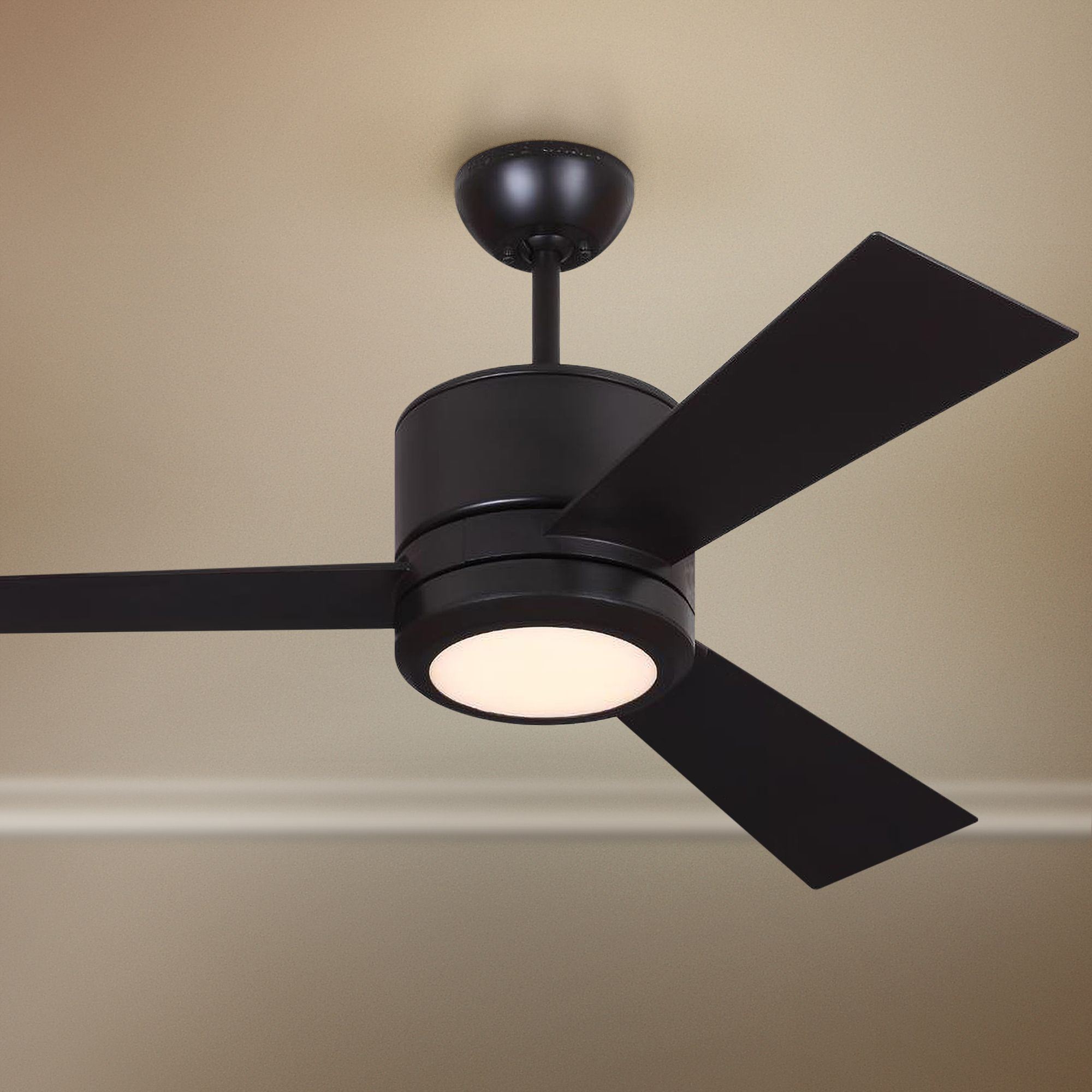 42" Monte Carlo Vision II Oil-Rubbed Bronze LED Ceiling Fan