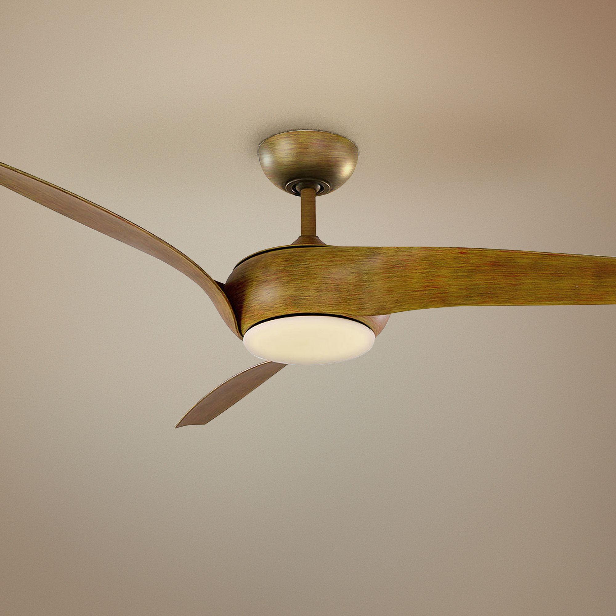 56 Modern Forms Nirvana Koa Led Wet Rated Ceiling Fan