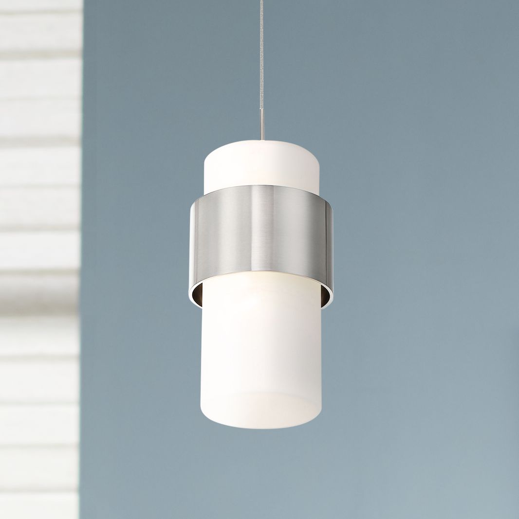 modern brushed nickel pendant lighting