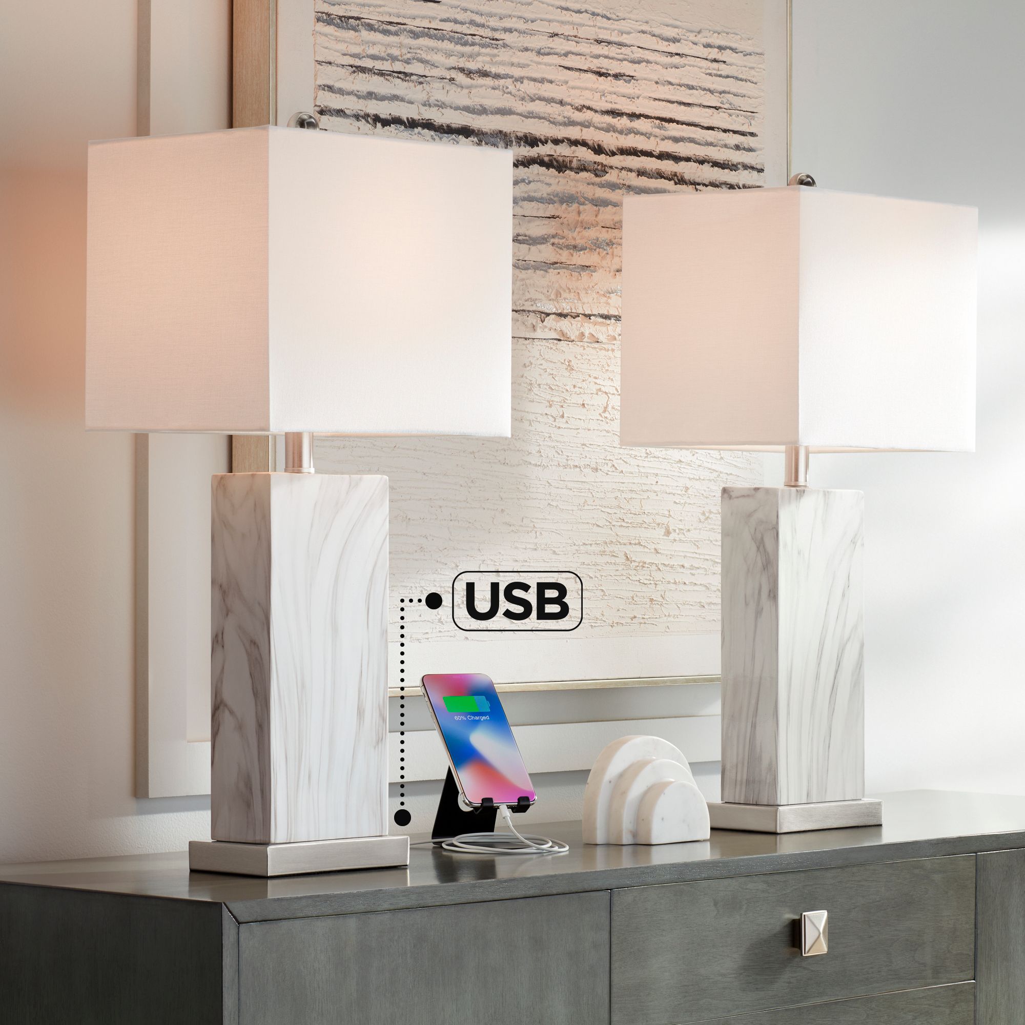 luxe table lamps