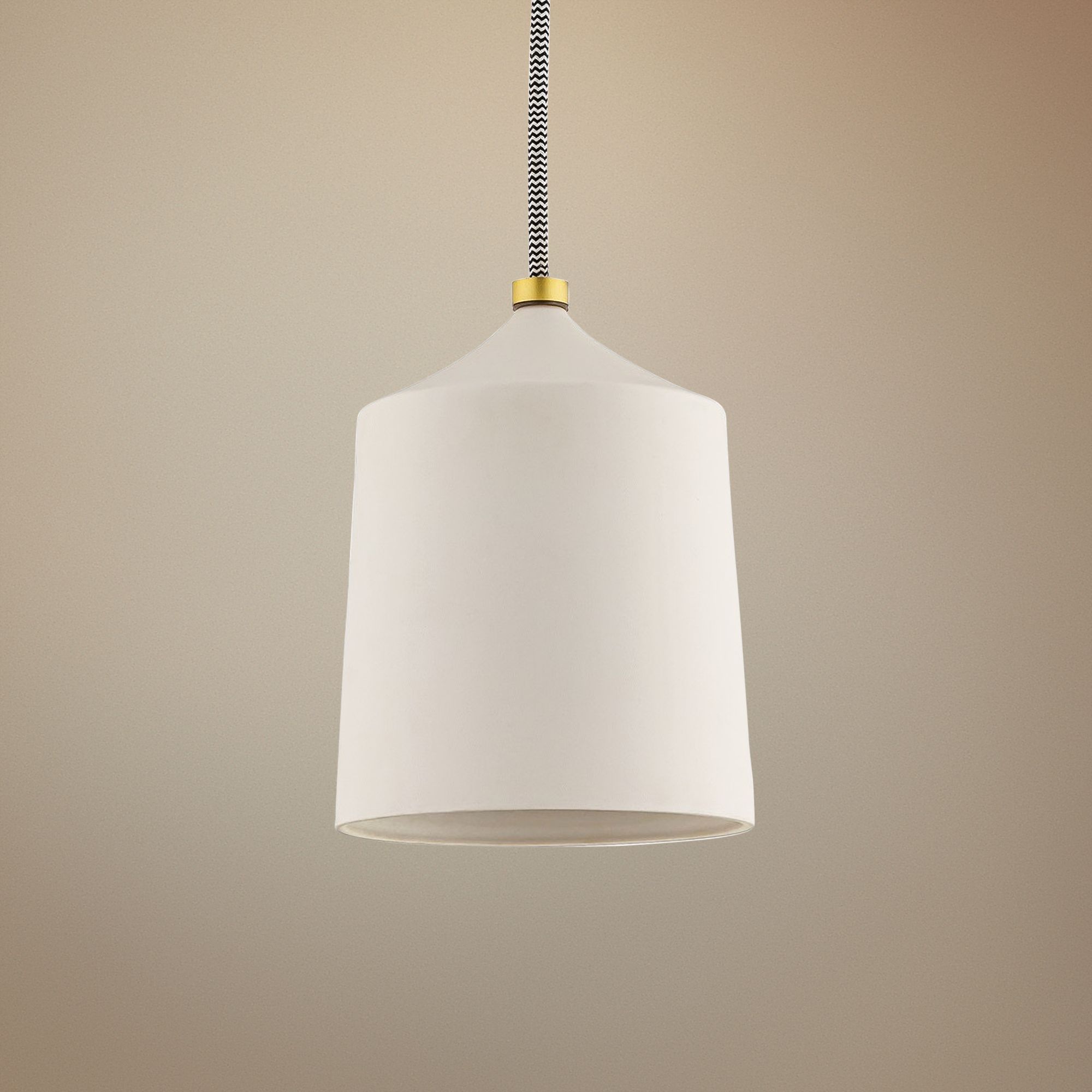 Mitzi Megan 5 3/4" Wide White Ceramic Mini Pendant Light