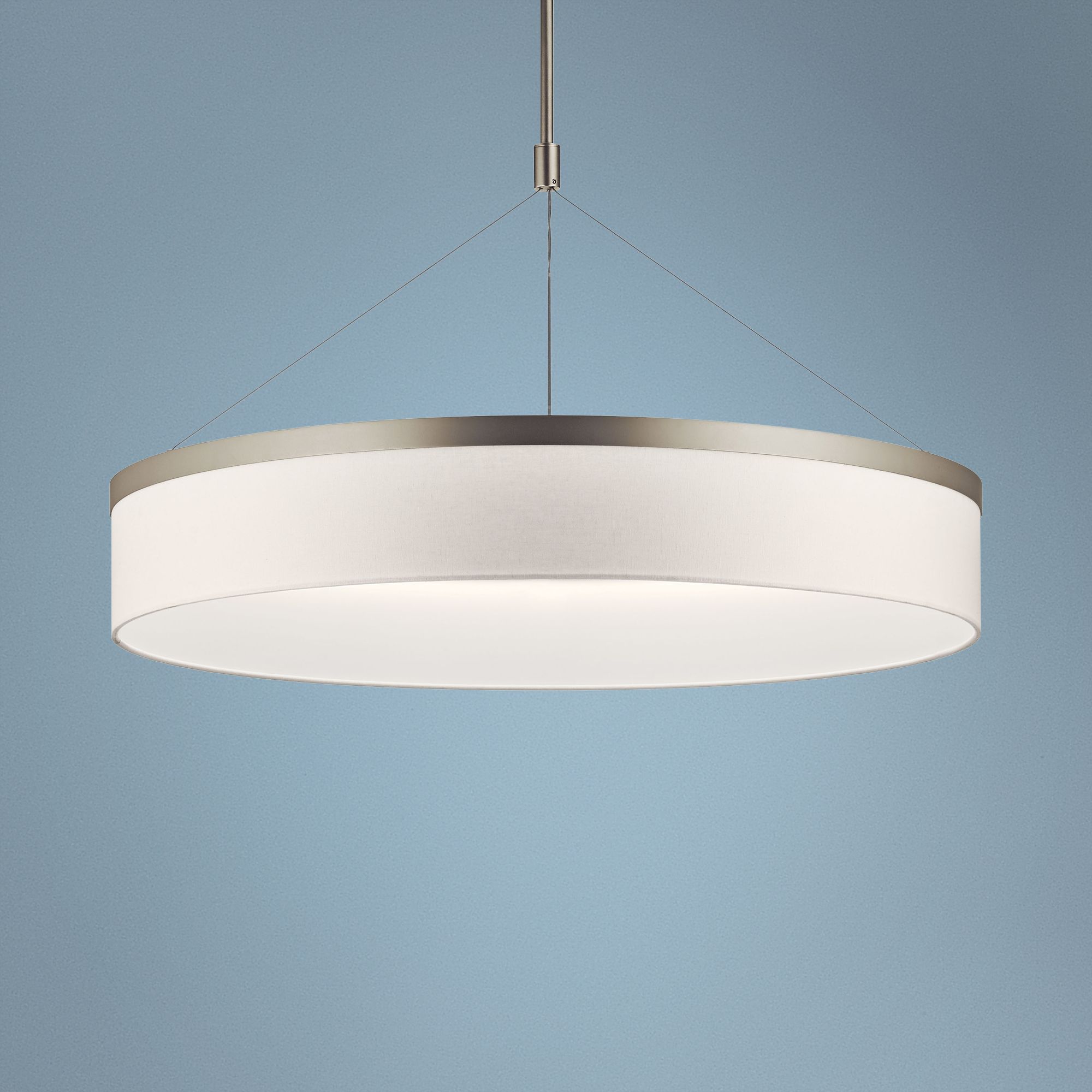 Kichler Mercel 32 1/2" Wide Satin Nickel LED Pendant Light