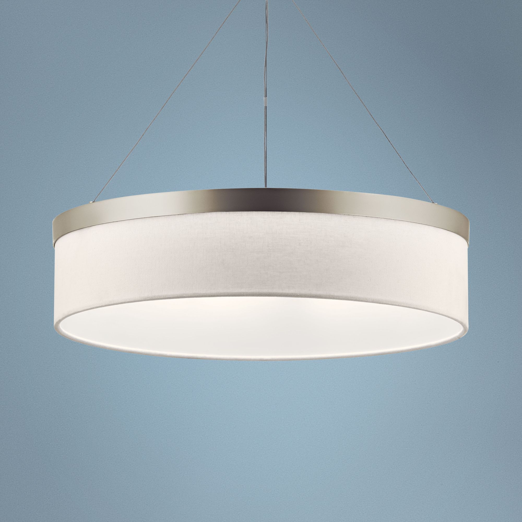 Kichler Mercel 18 1/2" Wide Satin Nickel LED Pendant Light