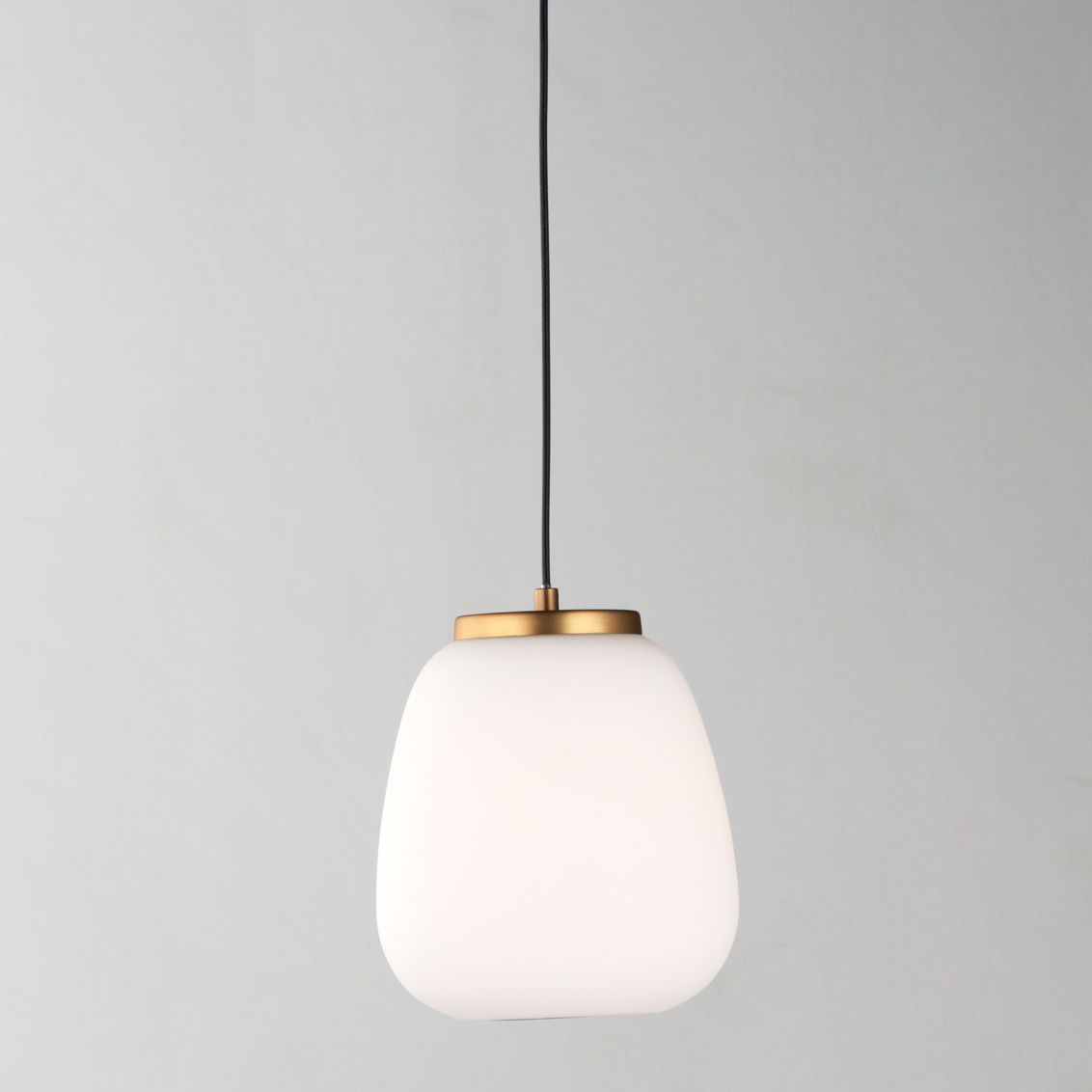 ET2 Soji 8 3/4" High Satin White Glass LED Mini Pendant