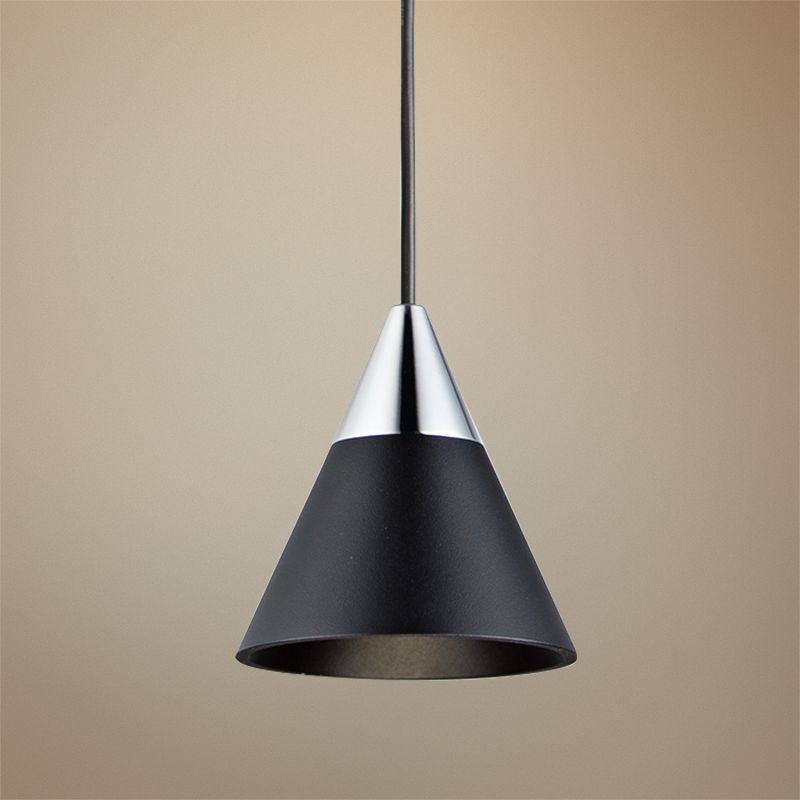 ET2 Micro 2 3/4" Wide Black LED Mini Pendant Light