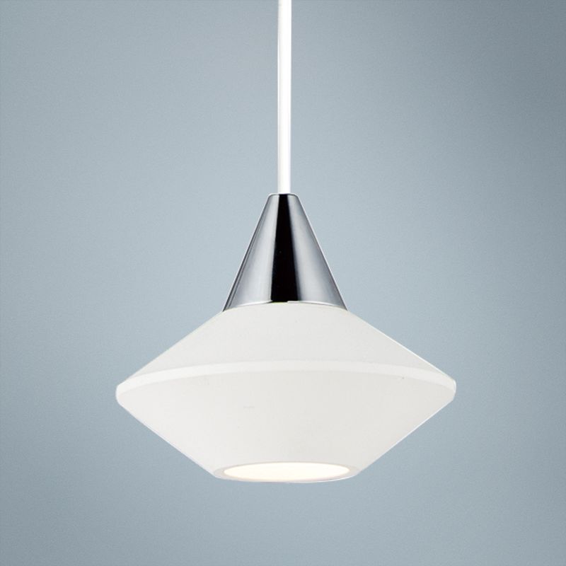 ET2 Micro 3 1/4" Wide White LED Mini Pendant Light