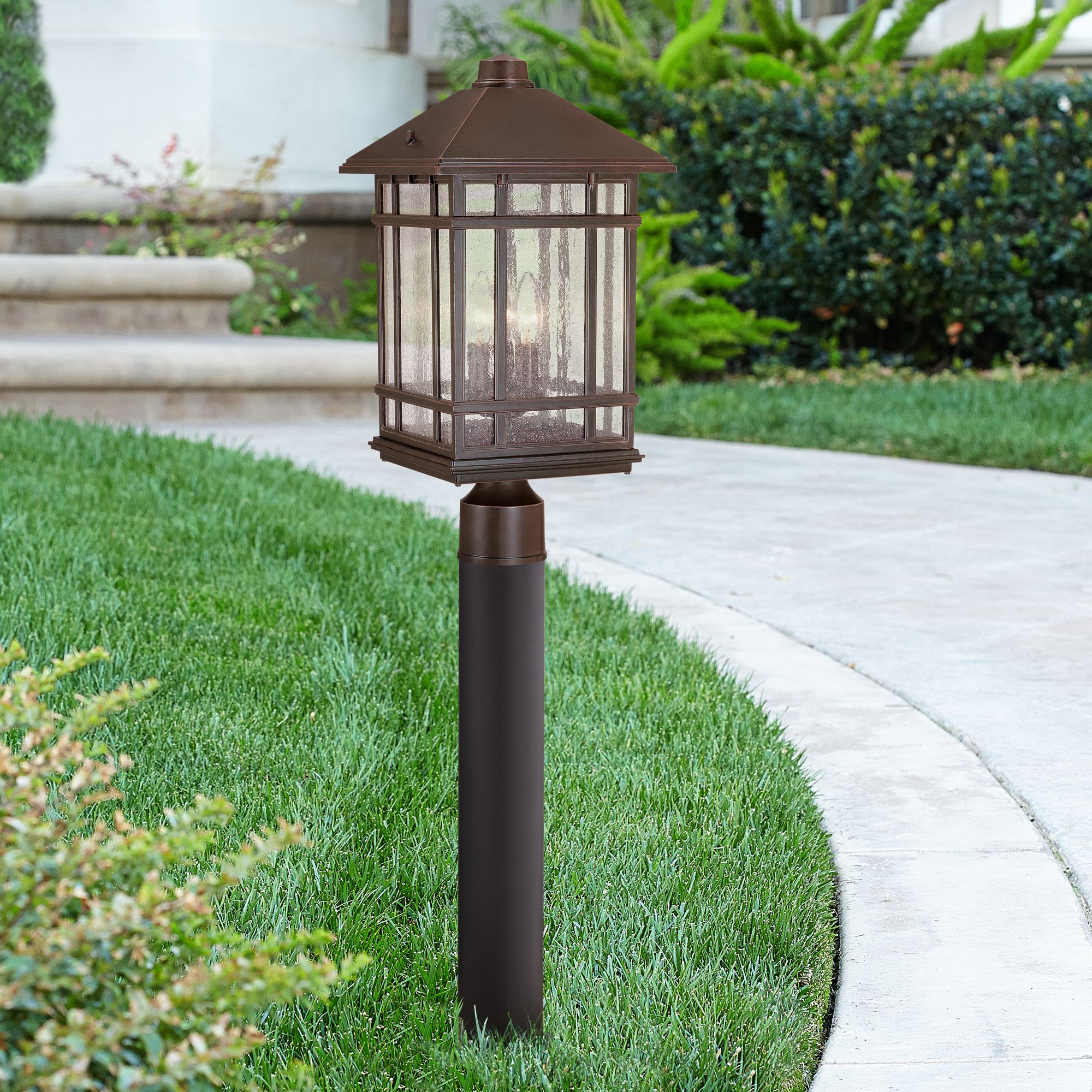 J du Sierra Craftsman 34" Path Light with Low Voltage Bulb