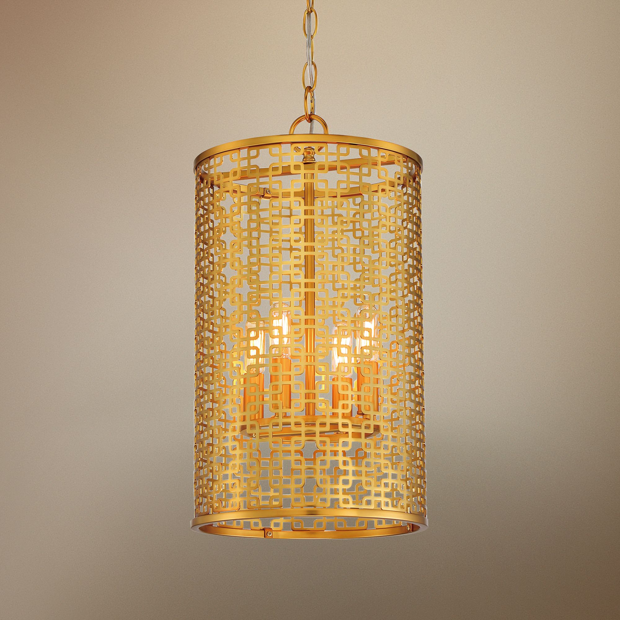 Blairmoor 11 1/4" Wide Honey Gold Foyer Mini Pendant Light