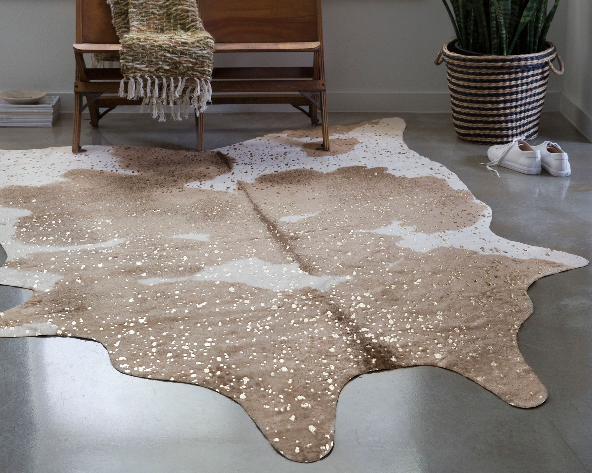 Loloi Bryce BZ-06 Taupe and Champagne Area Rug 