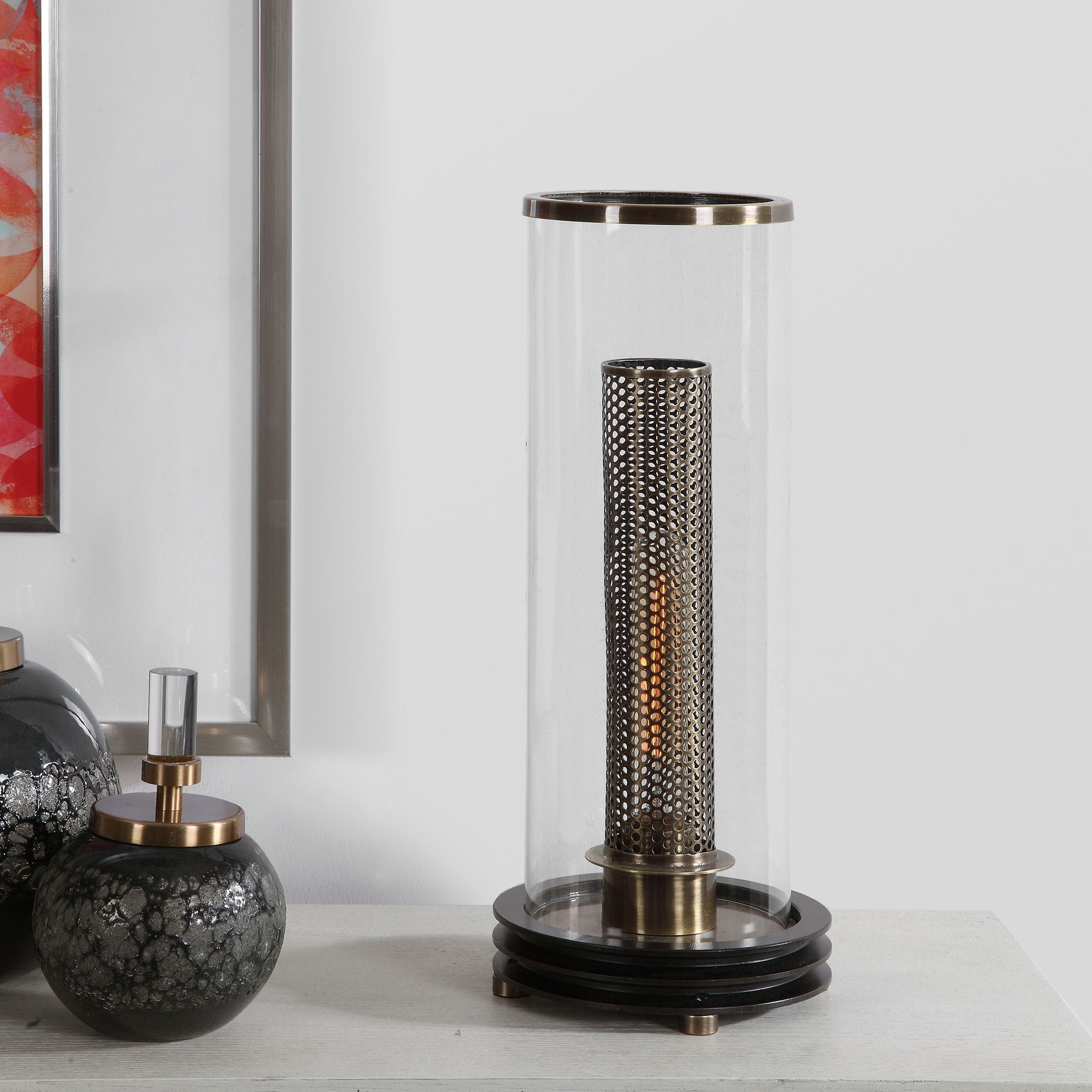 modern hurricane lamps