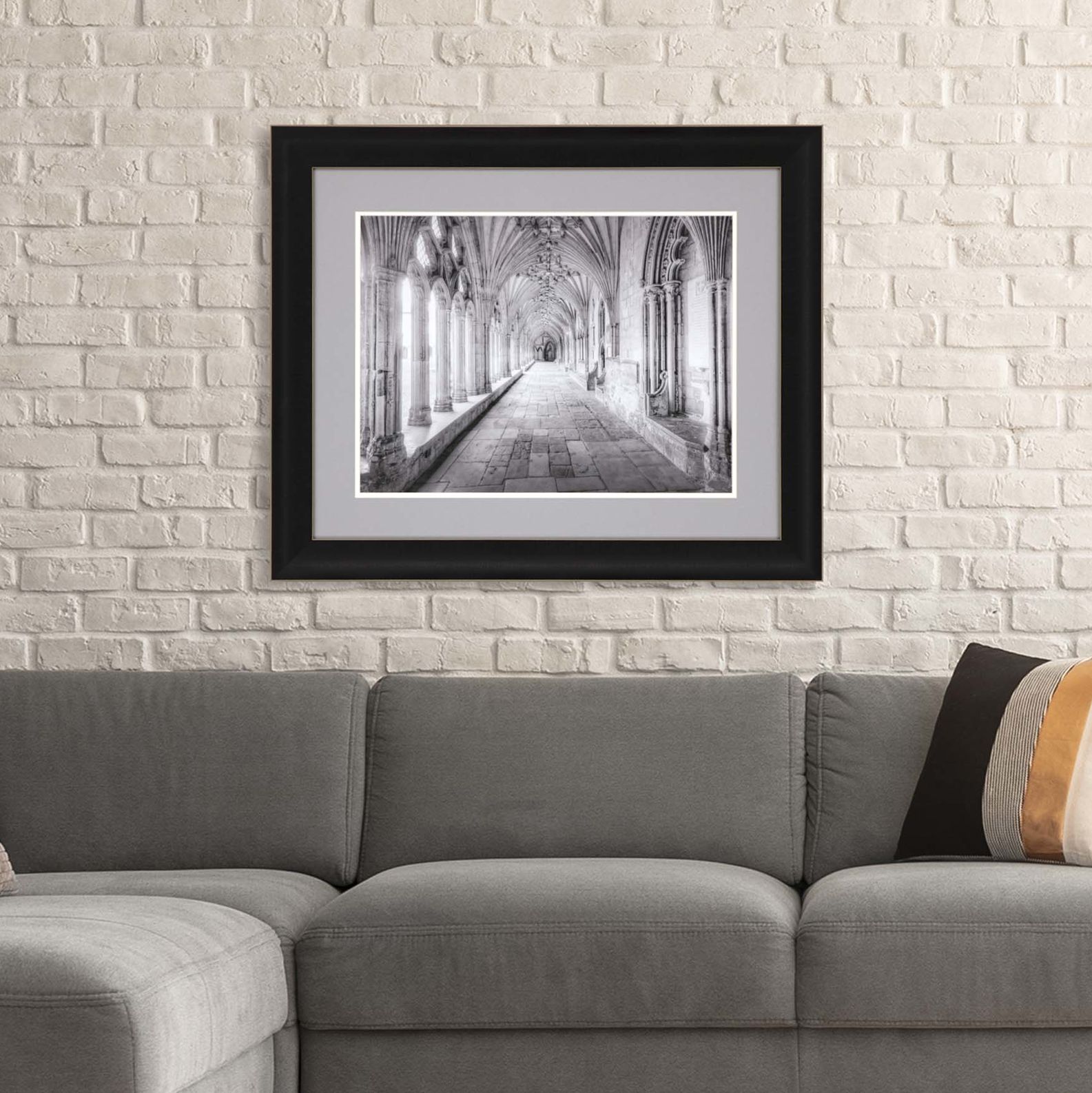 Travel View 2 35" Wide Framed Giclee Wall Art