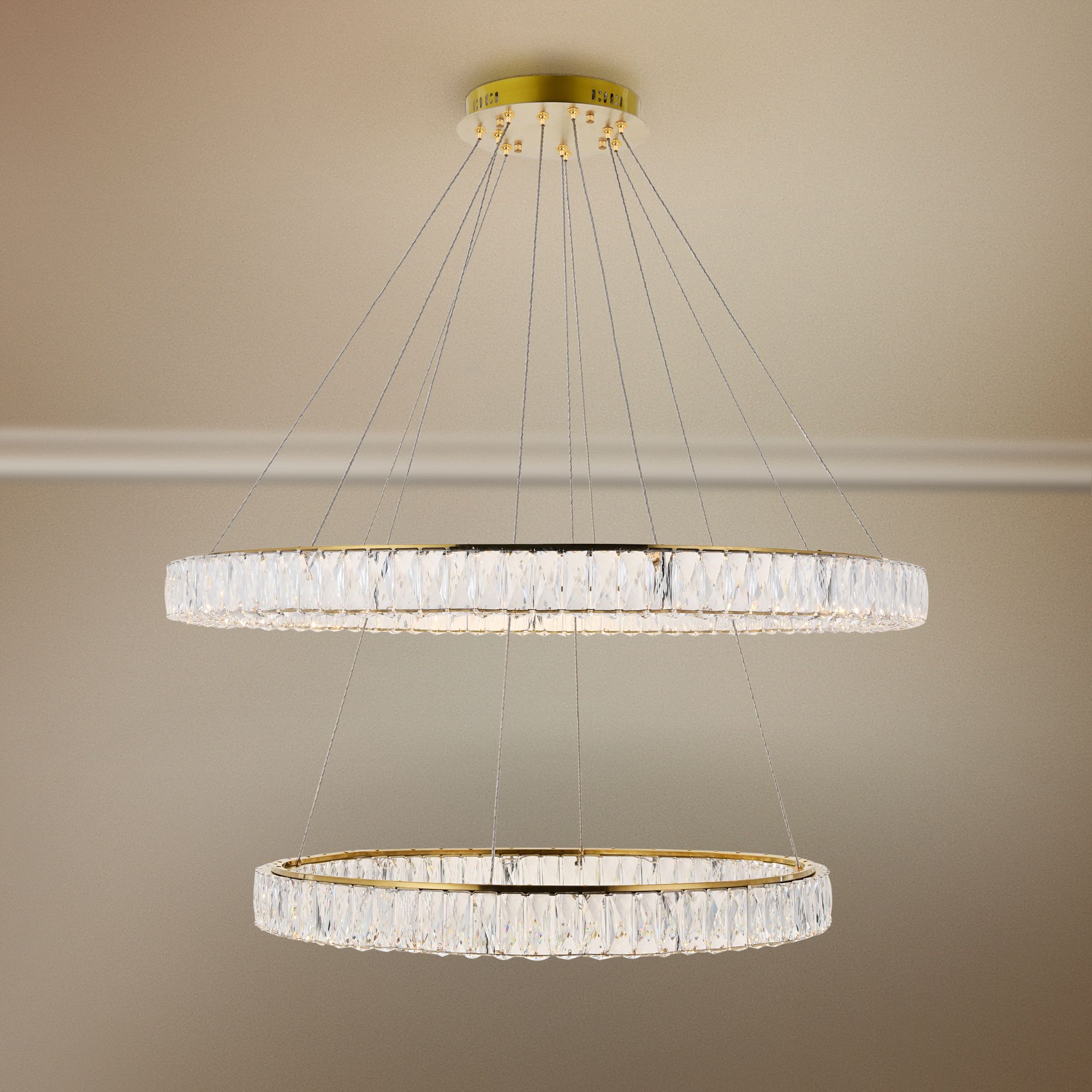 crystal led chandelier