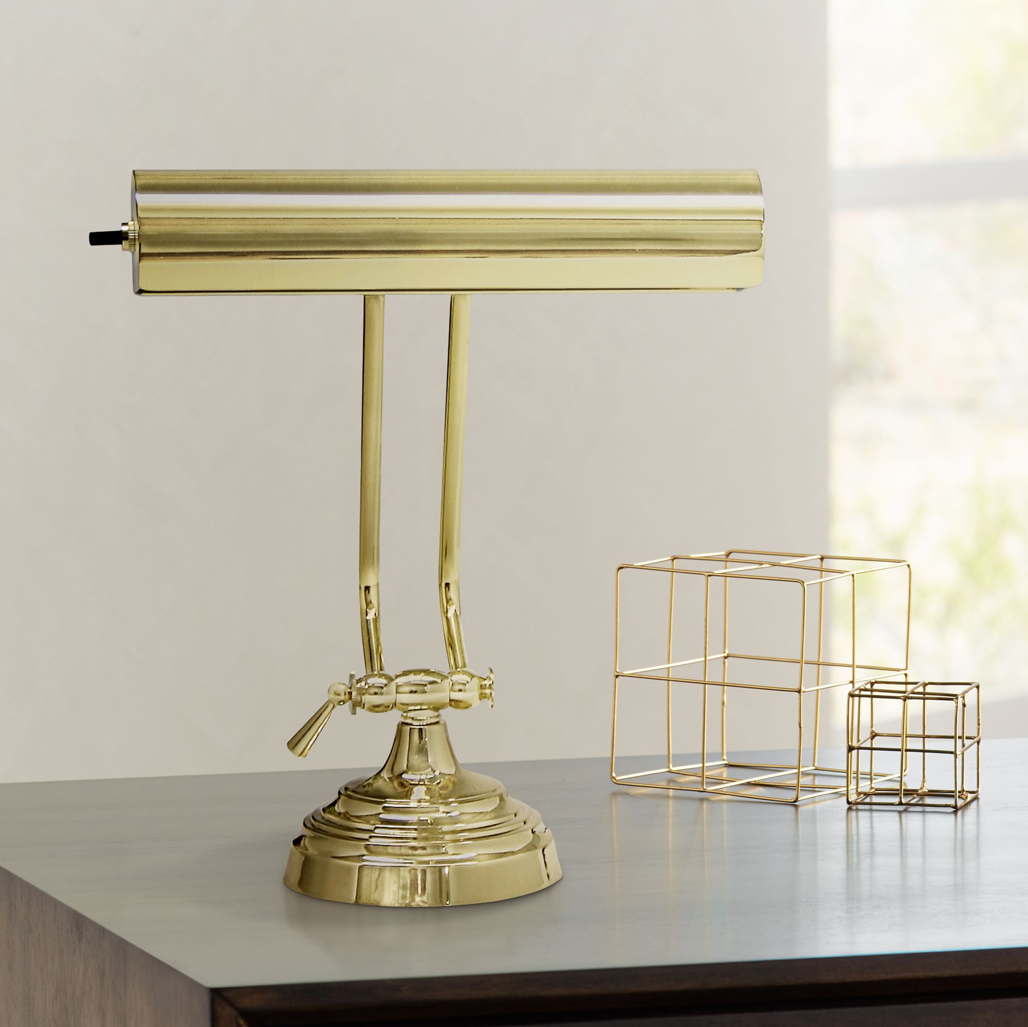 wide desk lamp