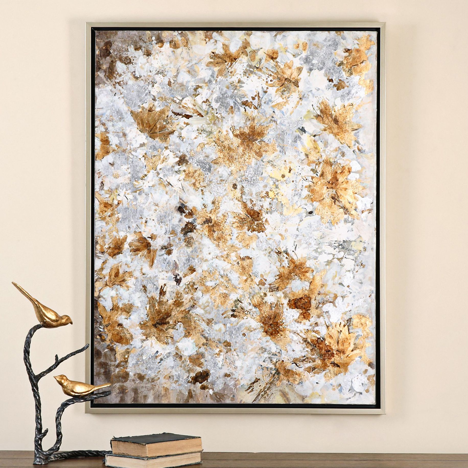 Uttermost Flying Bye 42"x32" Framed Canvas Wall Art