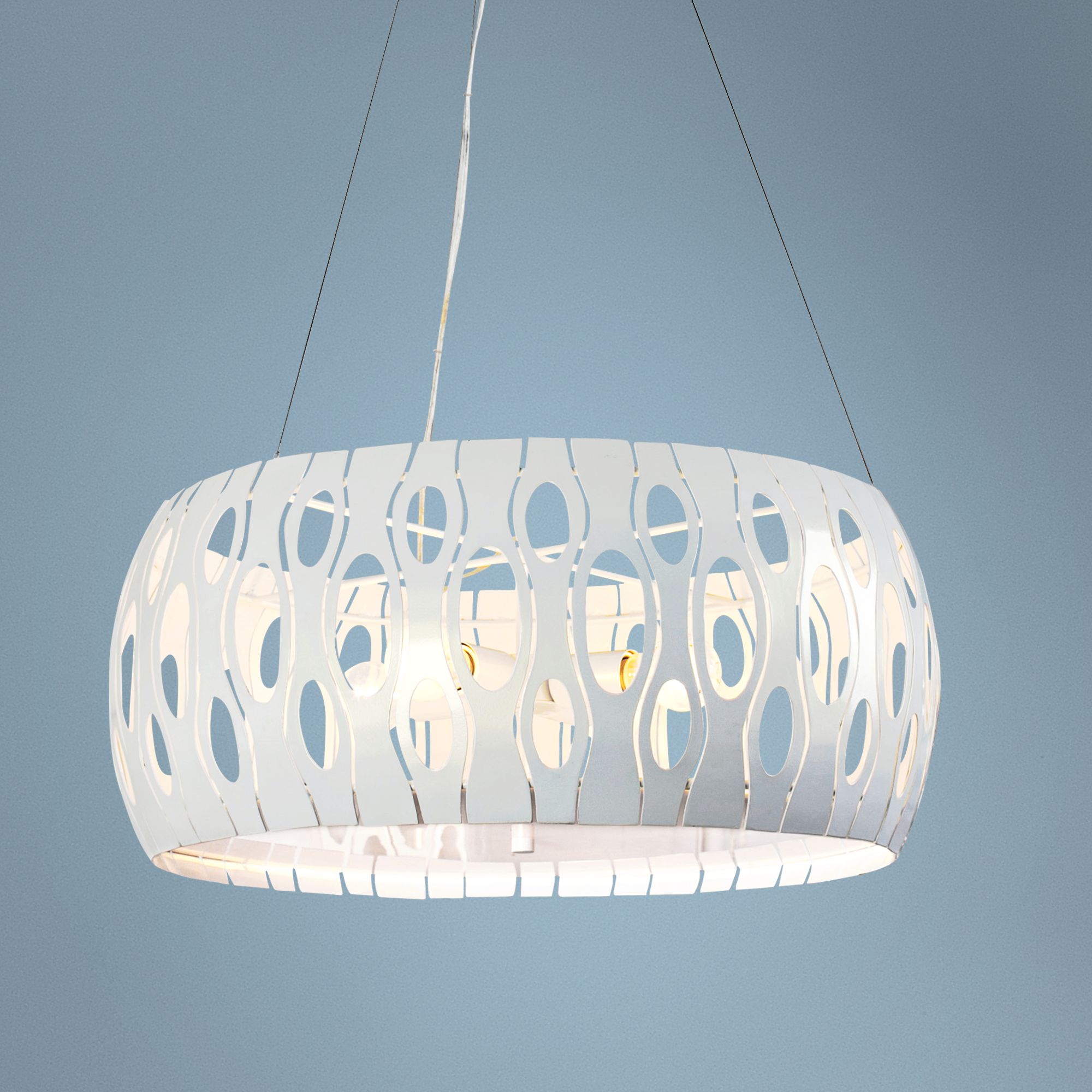 Varaluz Masquerade 24" Wide Pearl Pendant