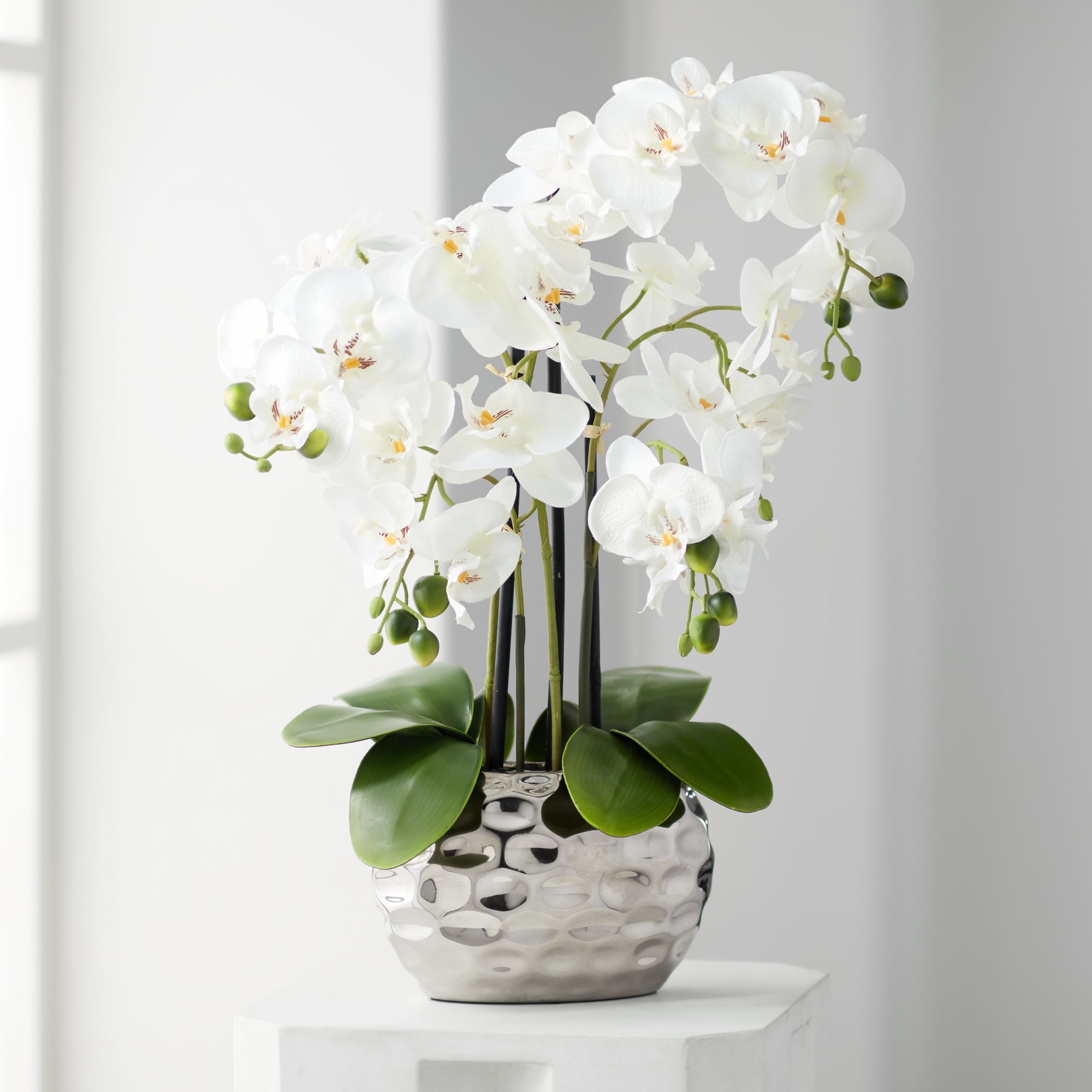 silk orchid arrangements centerpieces