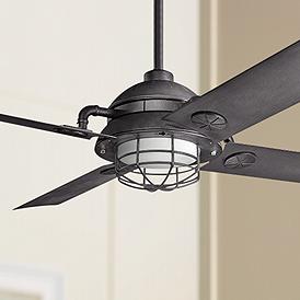 4 Blade Kichler Outdoor Ceiling Fans Lamps Plus