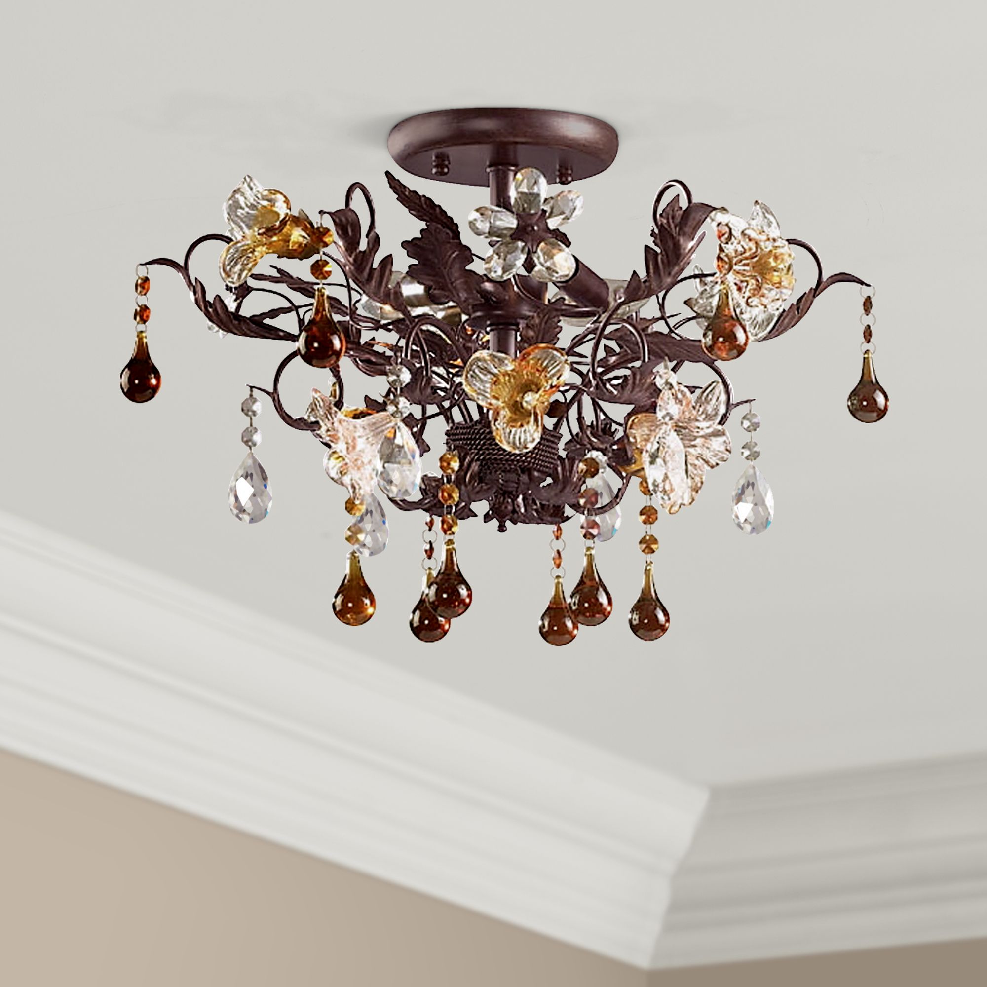 Ghia Collection 19" Wide Ceiling Light Fixture