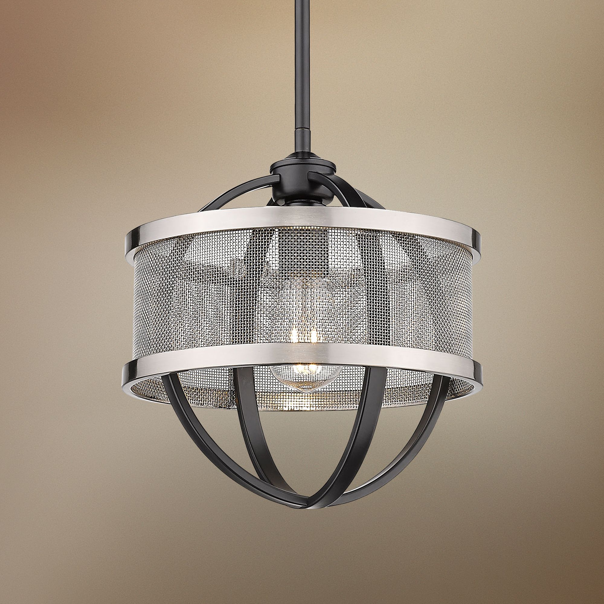 Colson 11" Wide Matte Black Mini Pendant Light