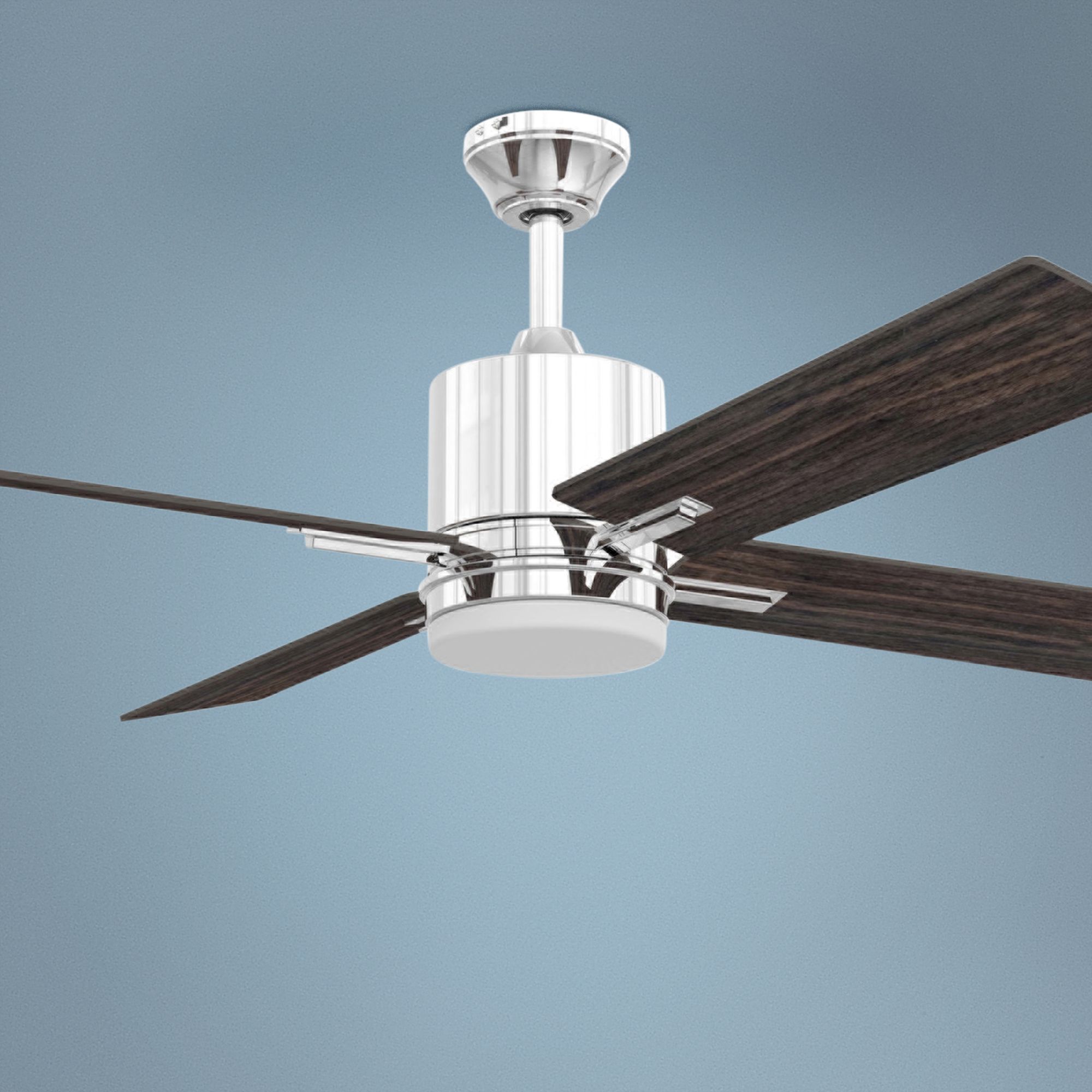 52" Craftmade Teana Chrome LED Ceiling Fan