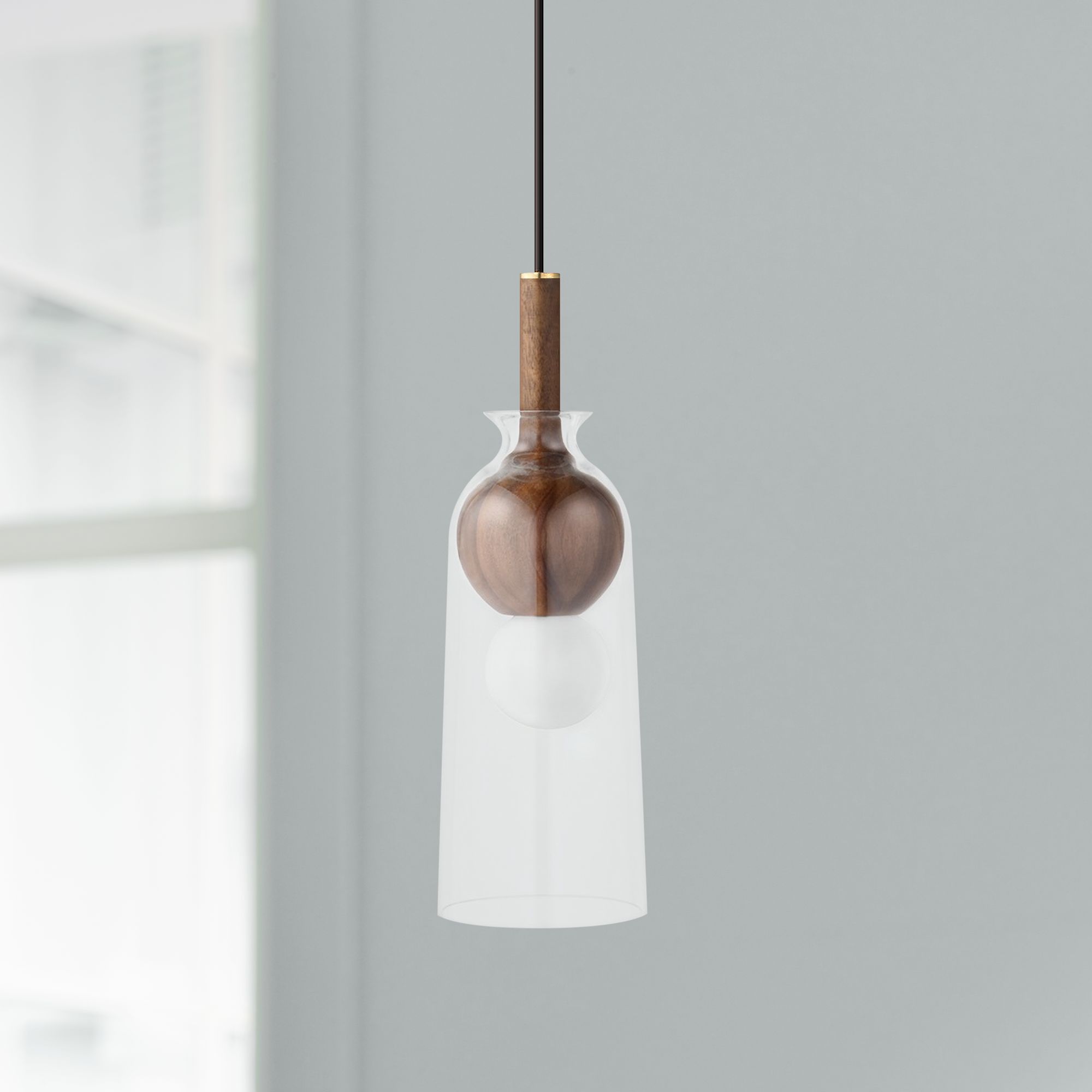 Mitzi Dani 5 1/4" Wide Aged Brass Mini Pendant Light