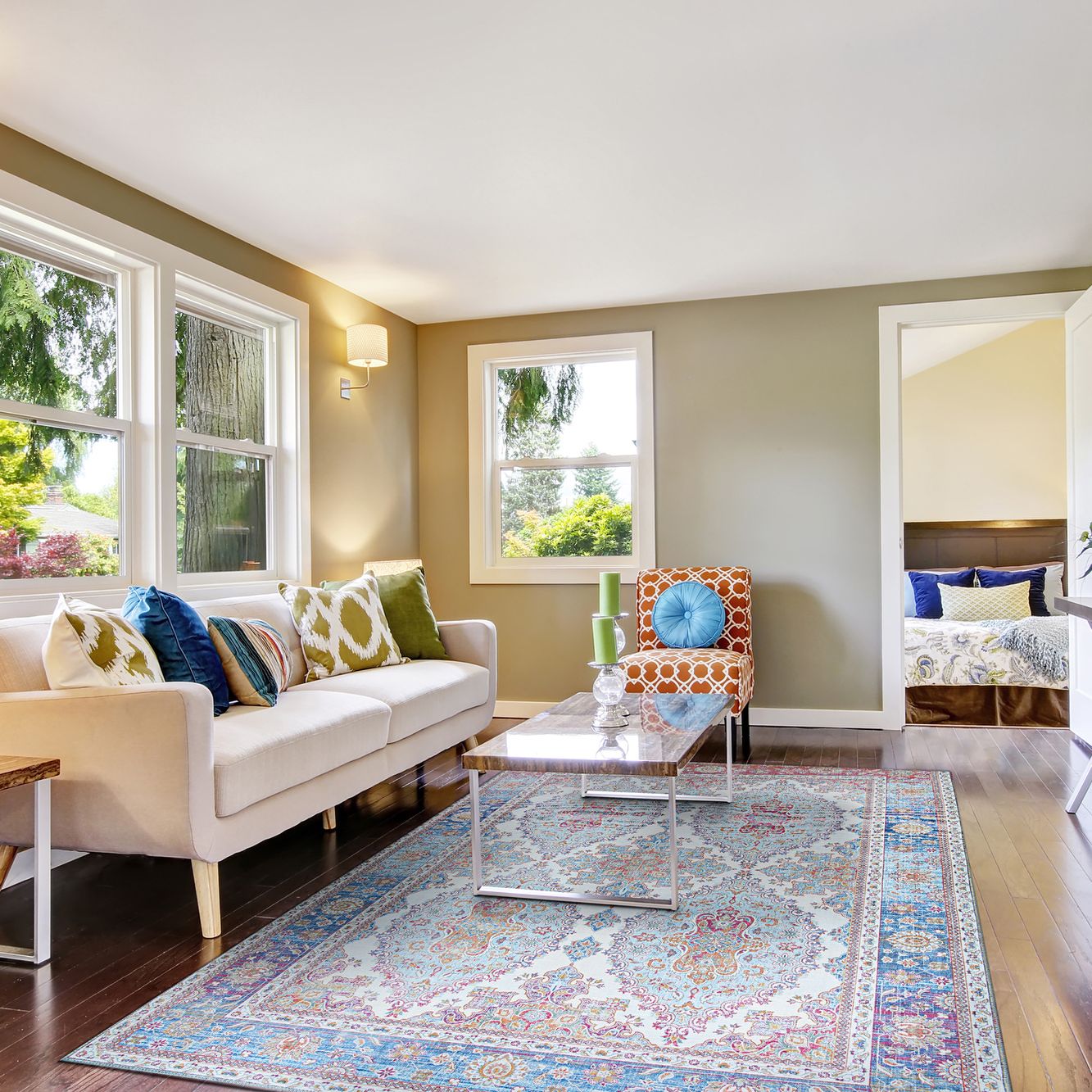 Pasha Persepolis Twighlight Area Rug