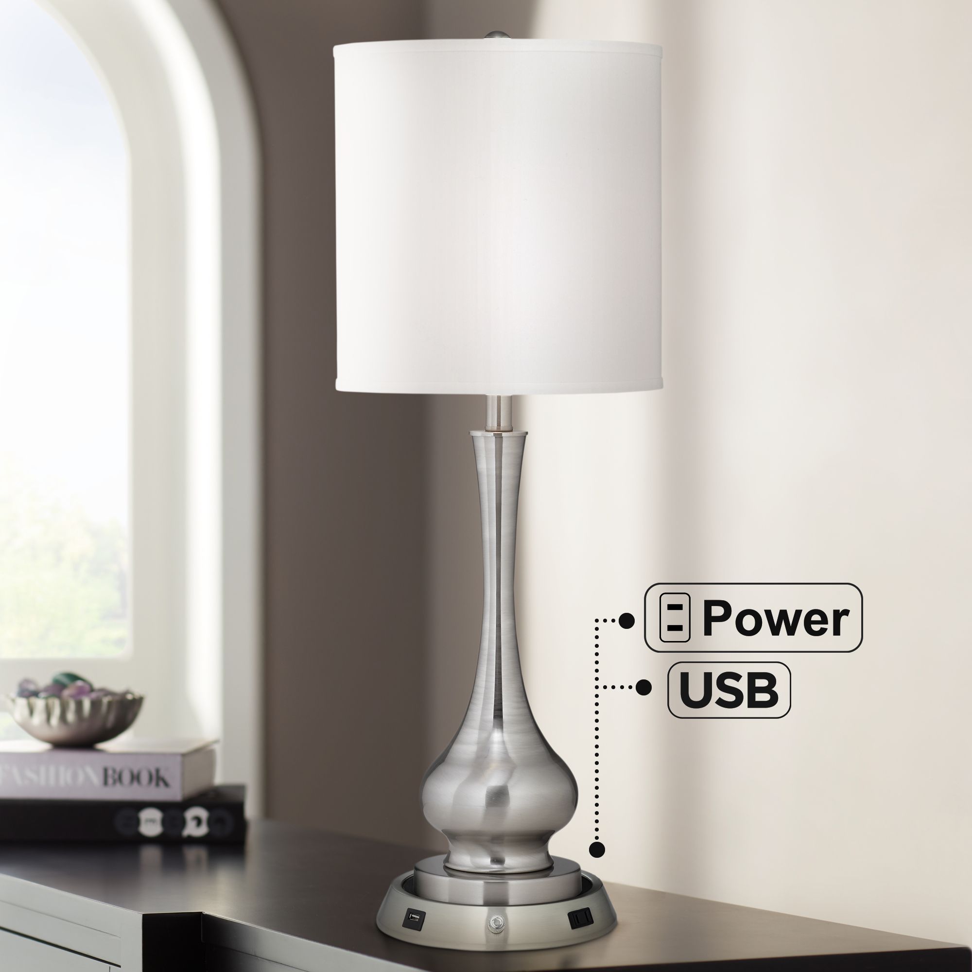 sleek table lamp