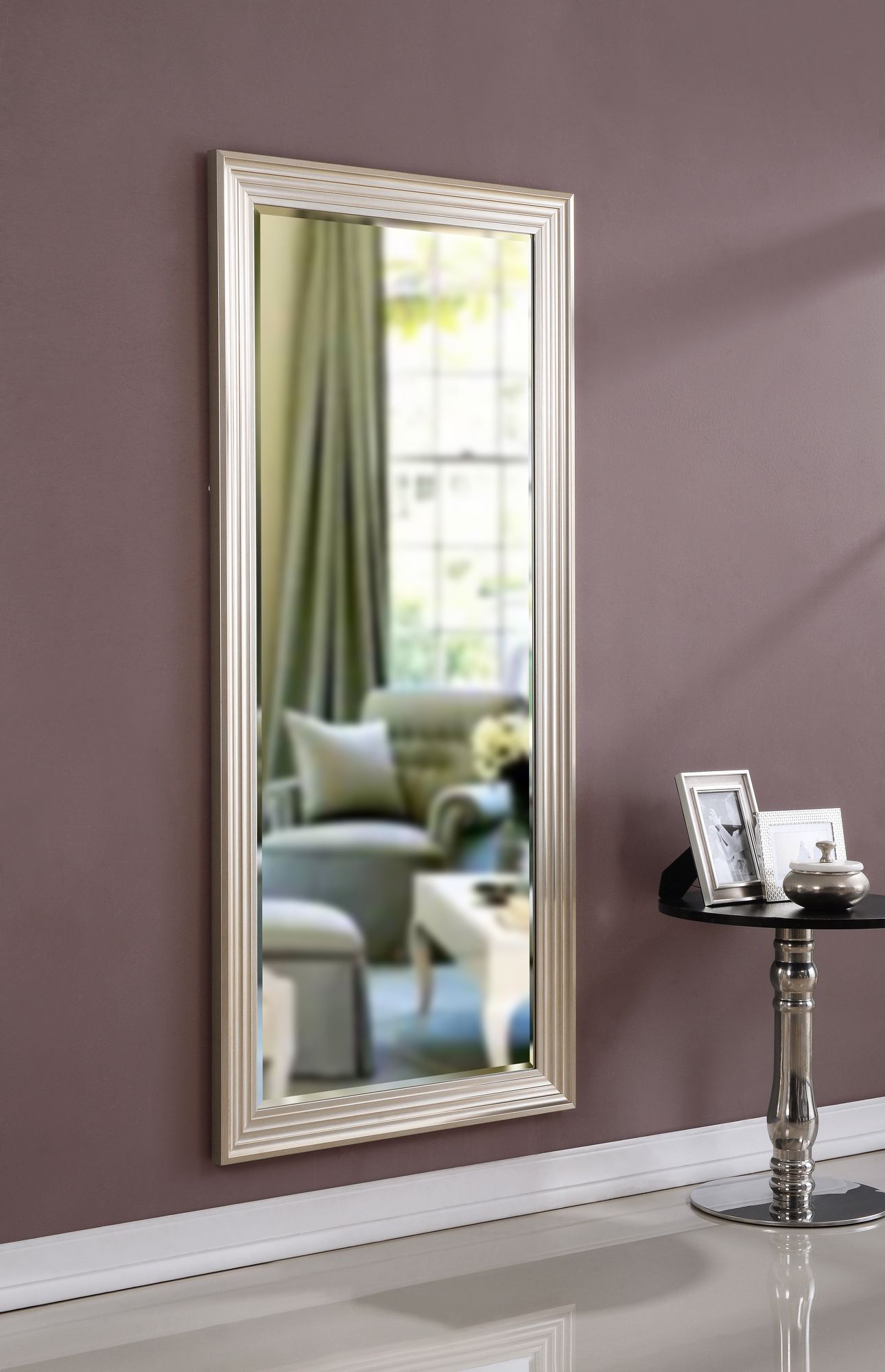 Kenroy Home Lyonesse Champagne 30" x 66" Wall Mirror