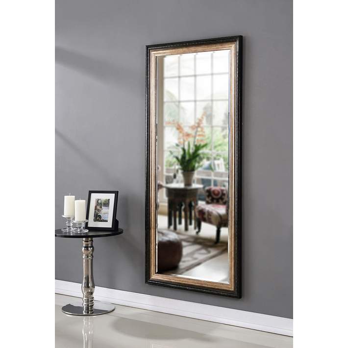 Kenroy Home Lyonesse Black And Gold 30, Gold Dining Room Mirror