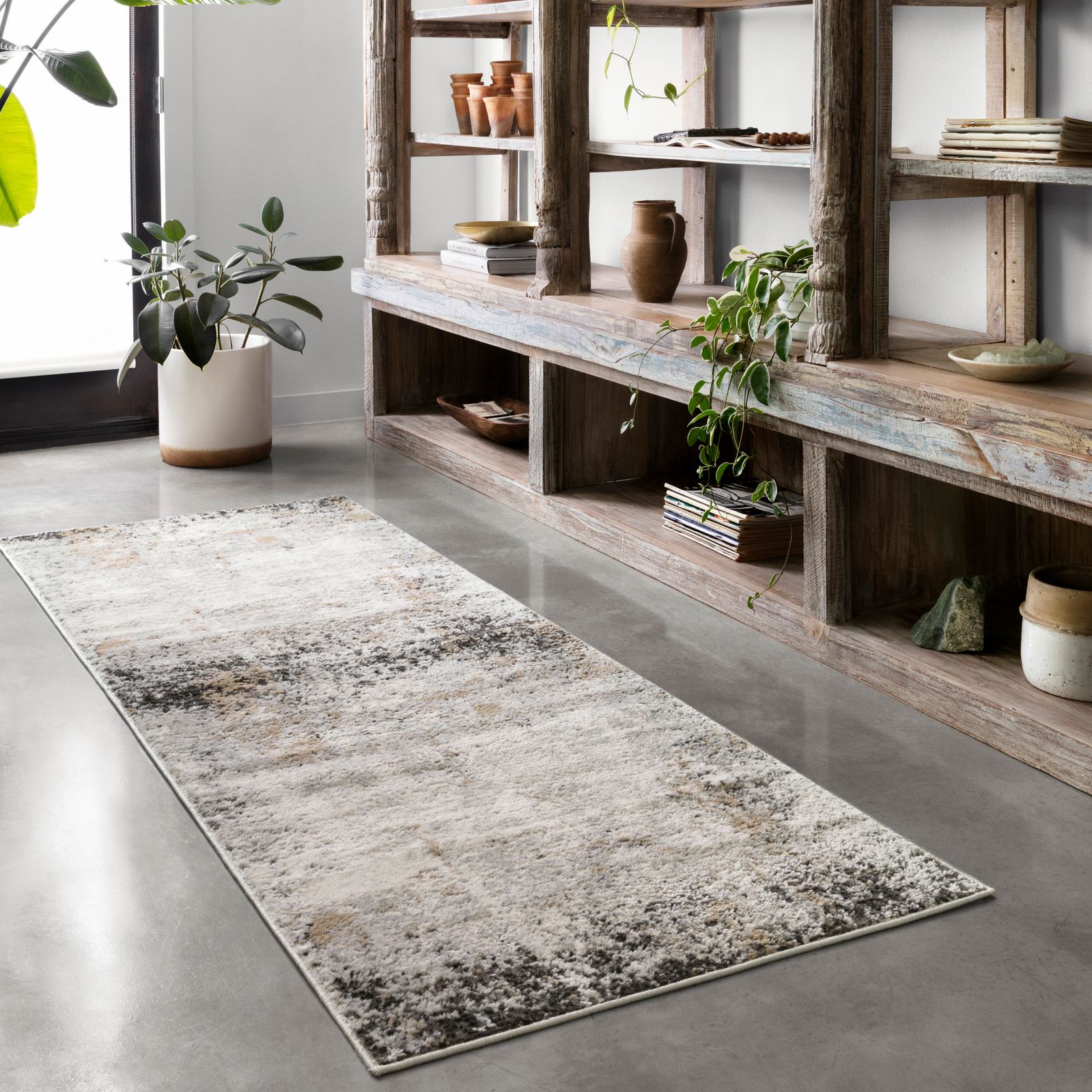 Loloi Alchemy ALC-02 Granite and Gold Area Rug