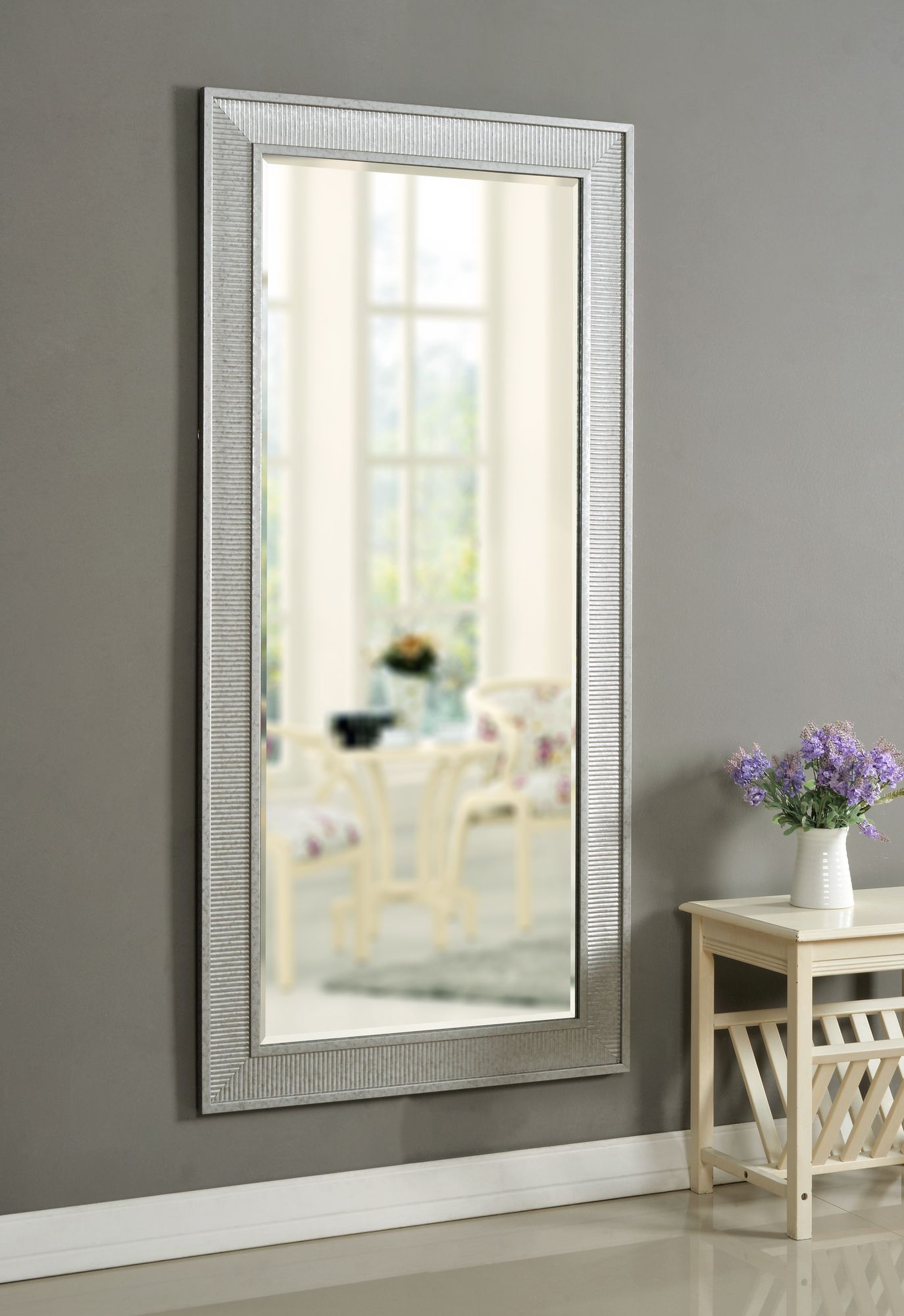 Galavant Galvanized 31 1/2" x 65 Floor Mirror