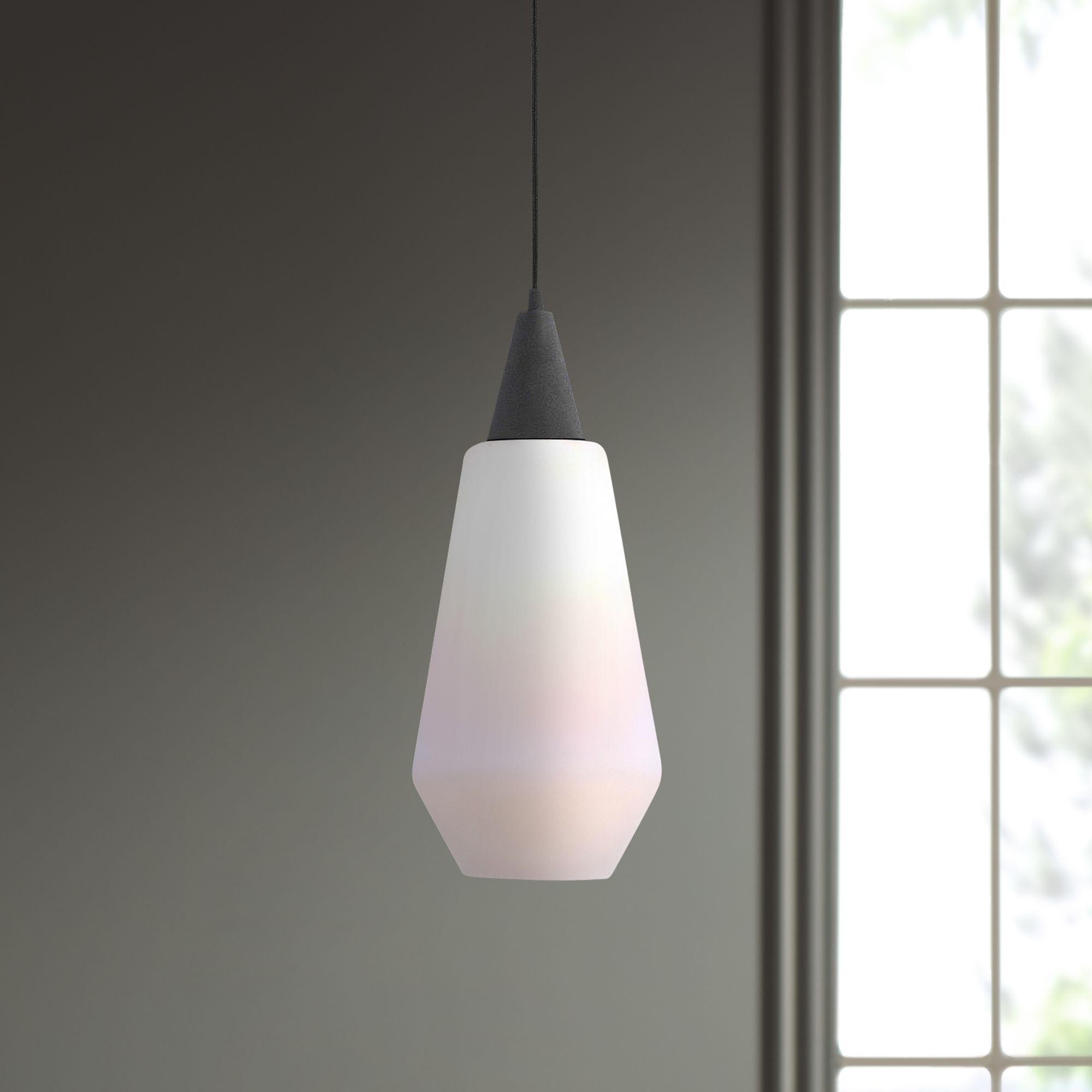 Uttermost Eichler Black Mini Pendant Light