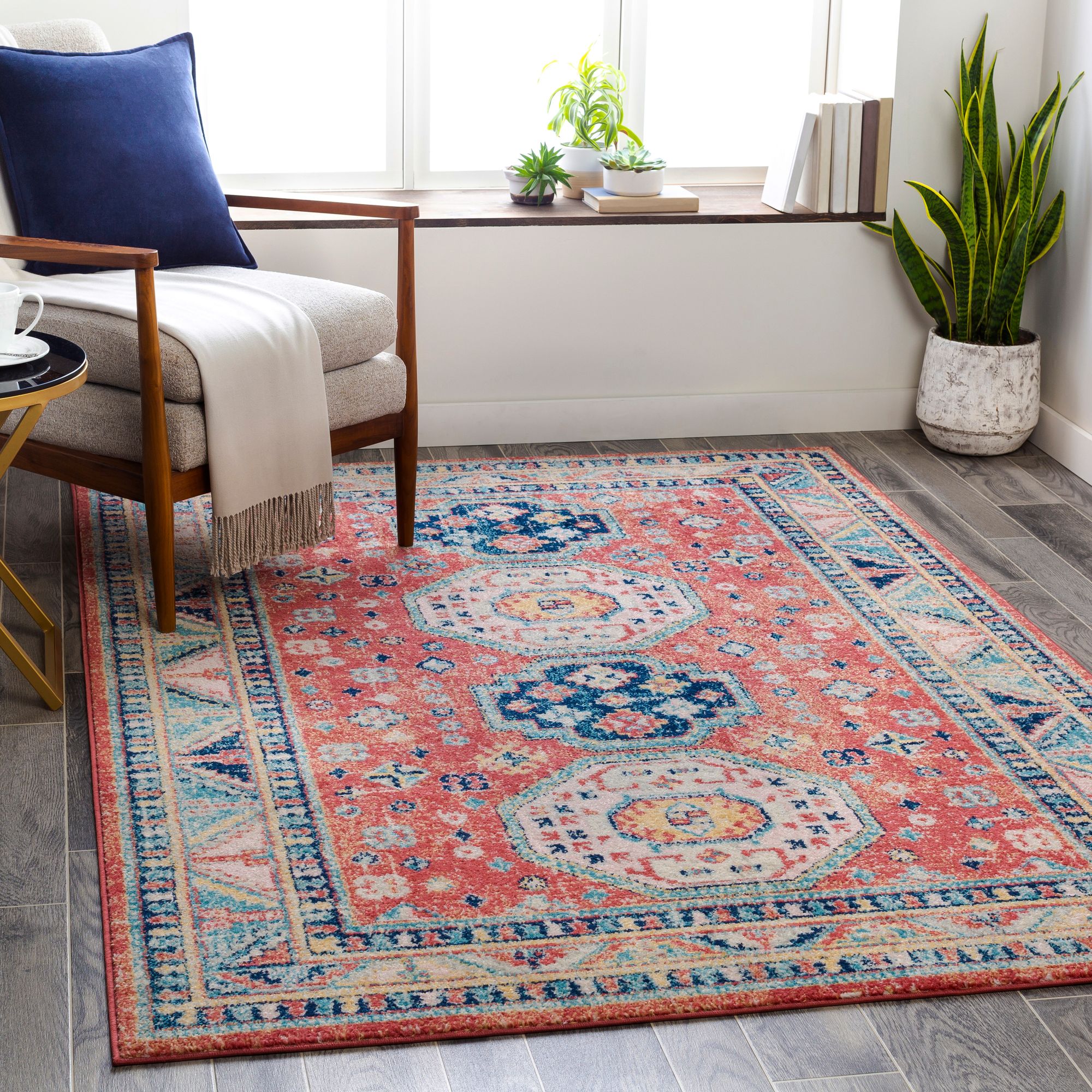 Murat MUT-2302 5'3" x 7'3" Area Rug