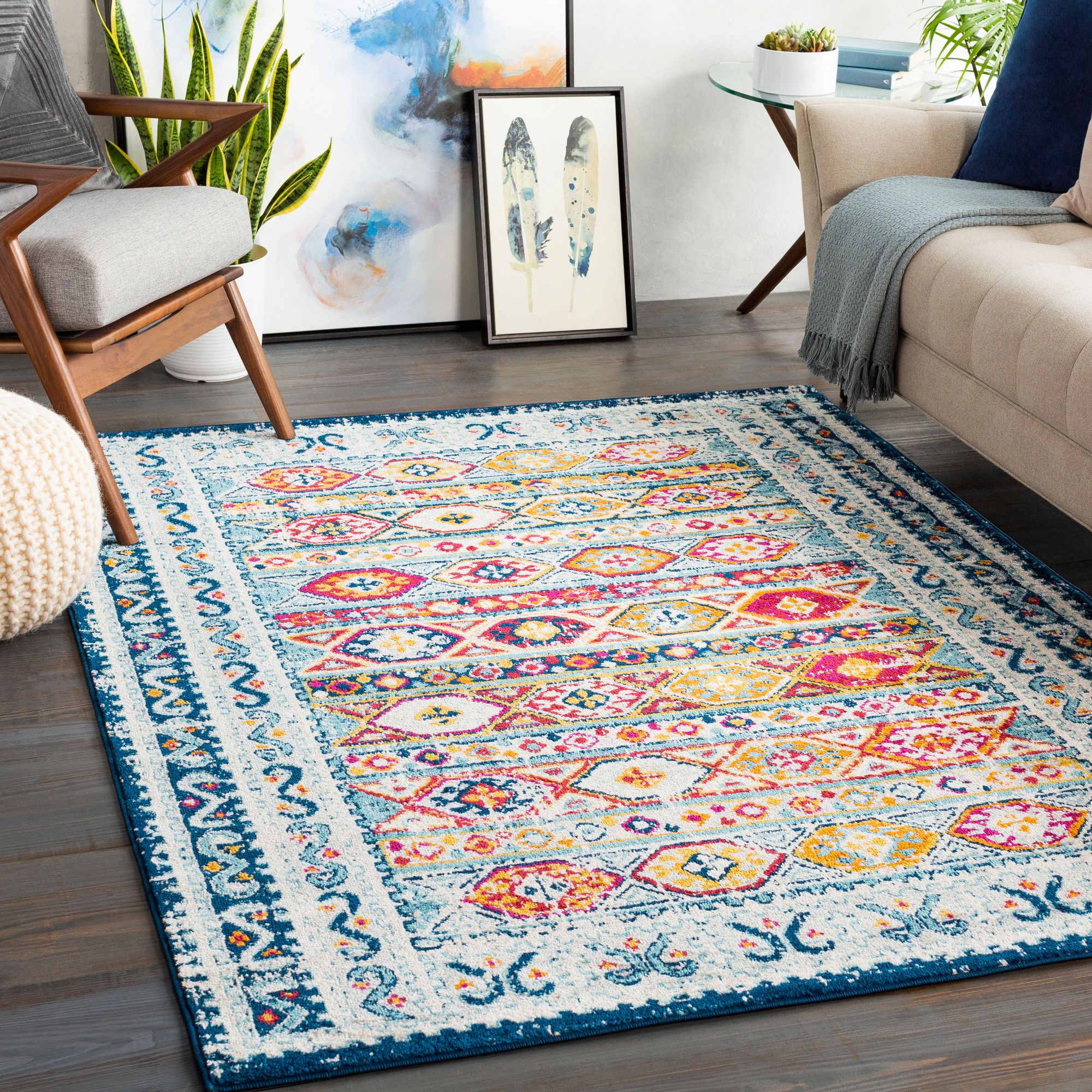 Norwich NWC-2305 5'3" x 7'3" Area Rug