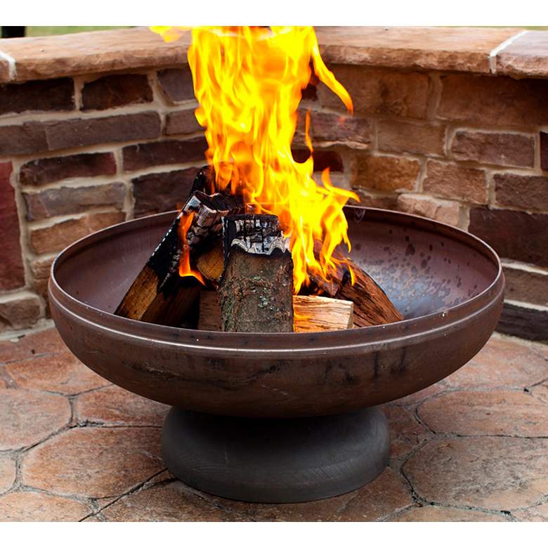 Image 1 Patriot 24" Wide Wood Burning Fire Pit