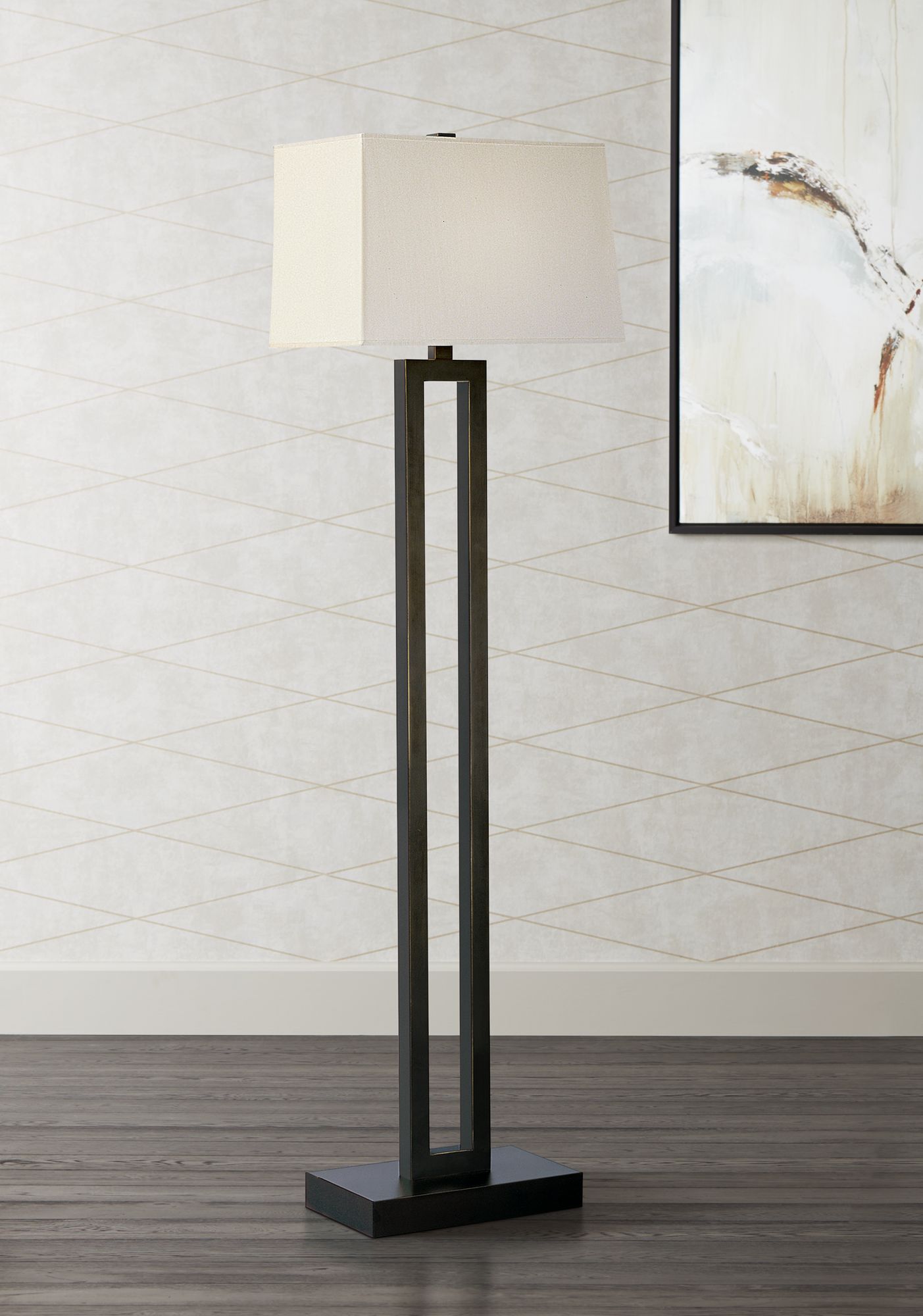 robert abbey doughnut floor lamp