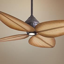 Minka Aire Tropical Ceiling Fan With Light Kit Ceiling