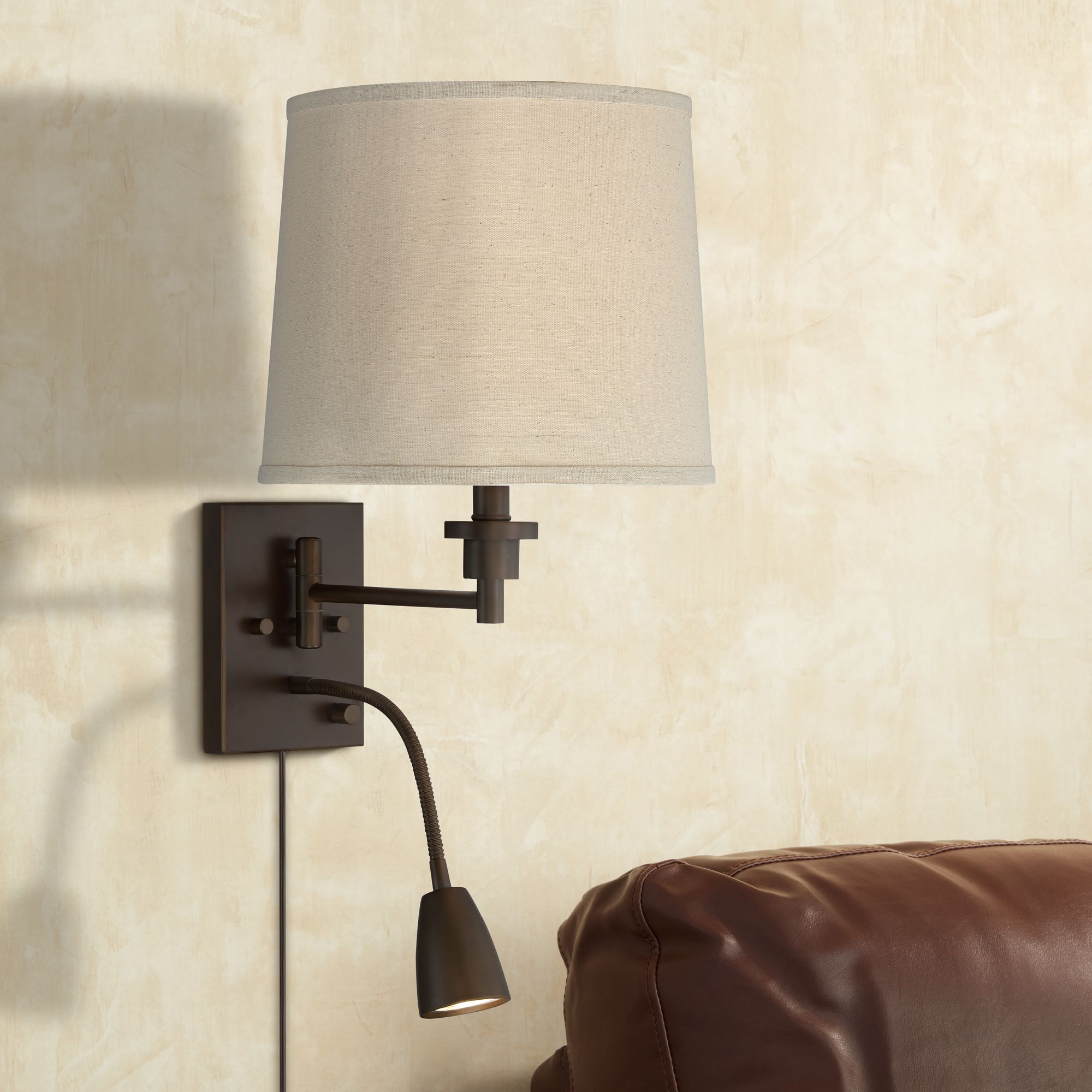 swing arm reading lamps