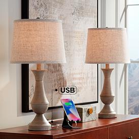 3000K Warm White Pair of Modern Chrome Touch Table Lamps with Cream Shades Complete with 5w LED Dimmable Candle Bulbs