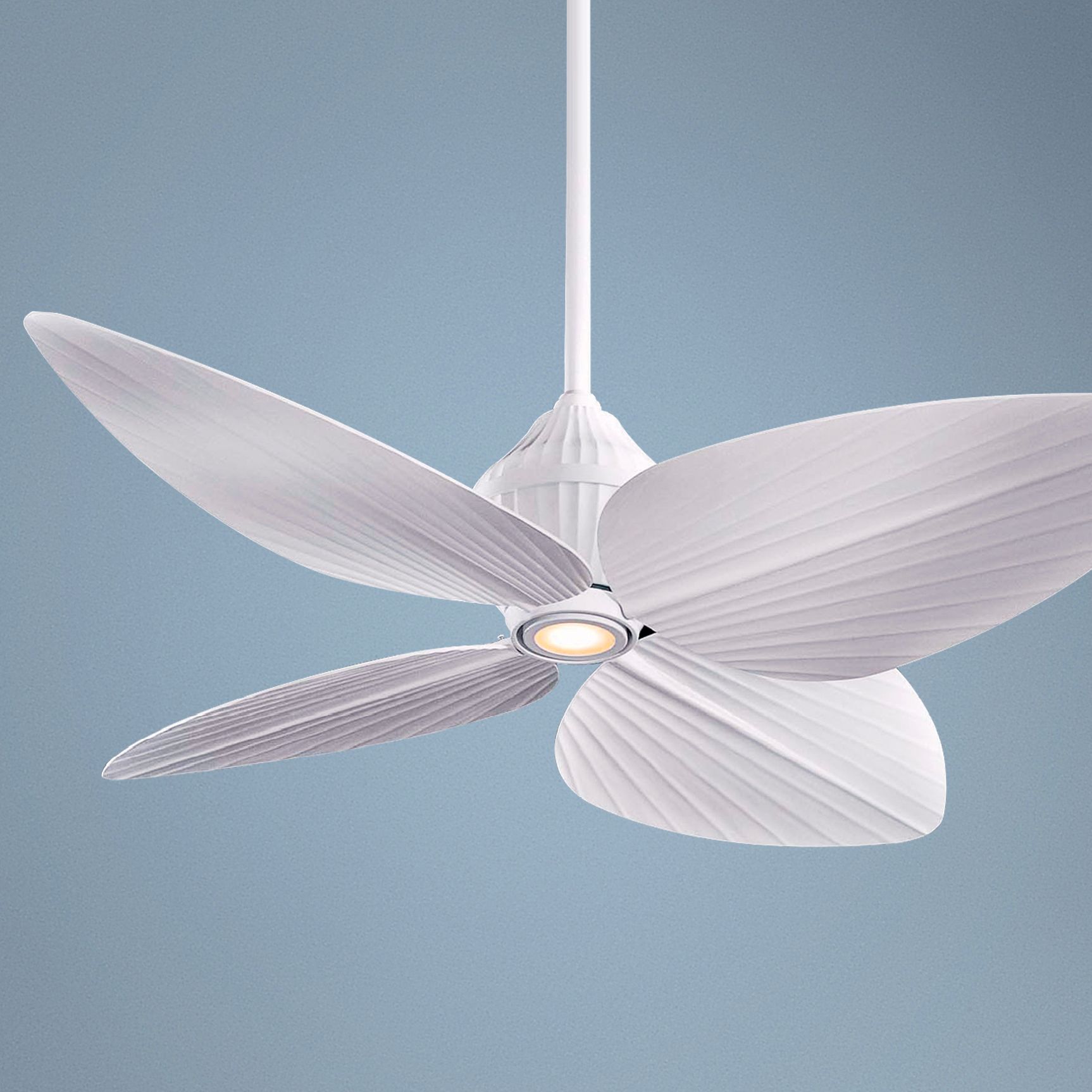 52" Minka Aire Gauguin Flat White Outdoor Ceiling Fan