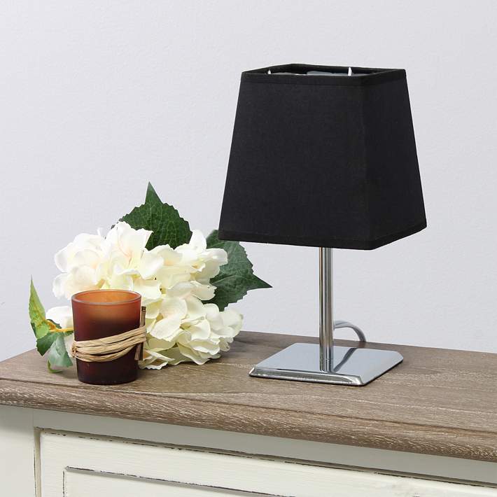 Simple Designs 9 3 4 High Black Shade, Simple Table Lamp Shade