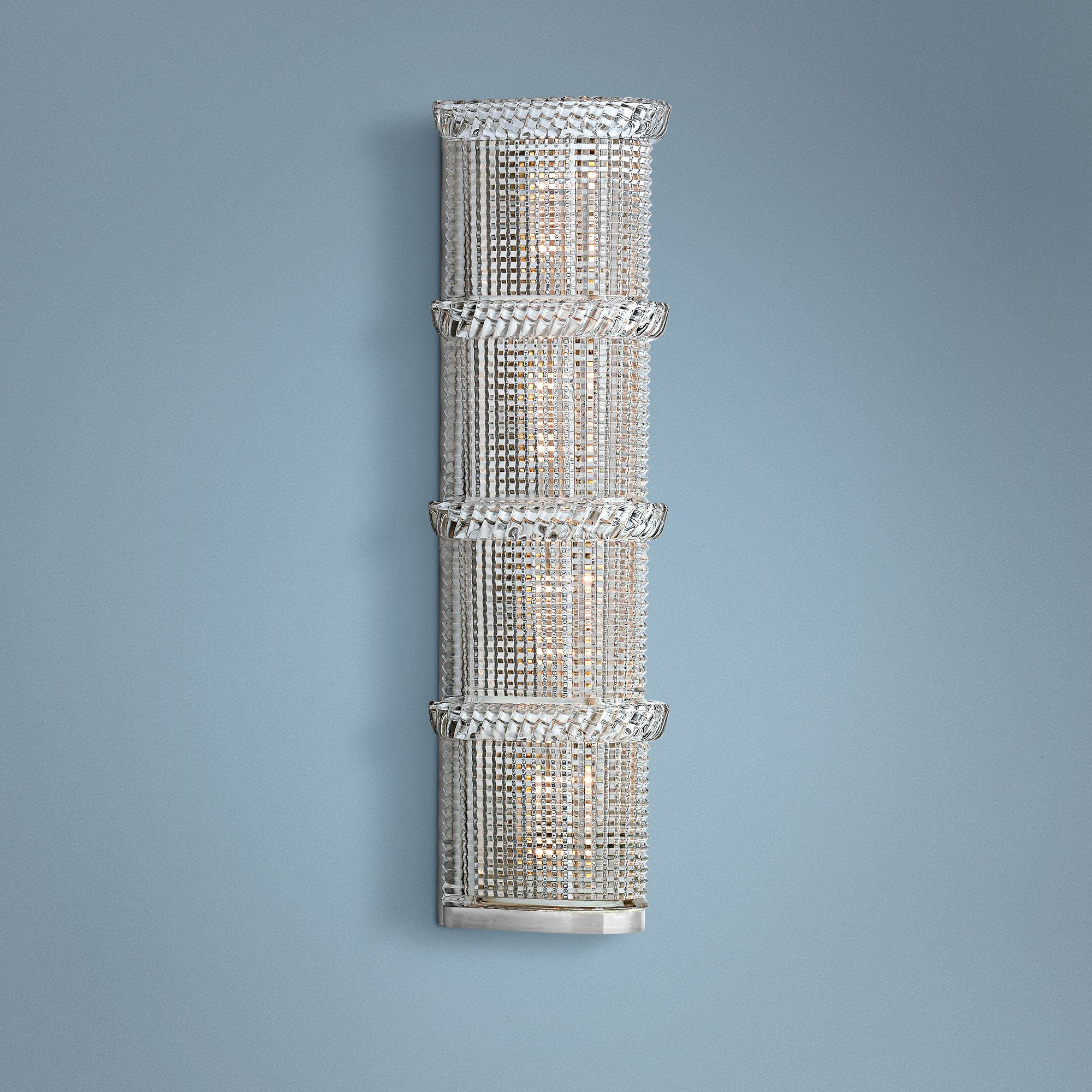 Hudson Valley Blythe 4-Light 17 3/4"H Nickel Wall Sconce