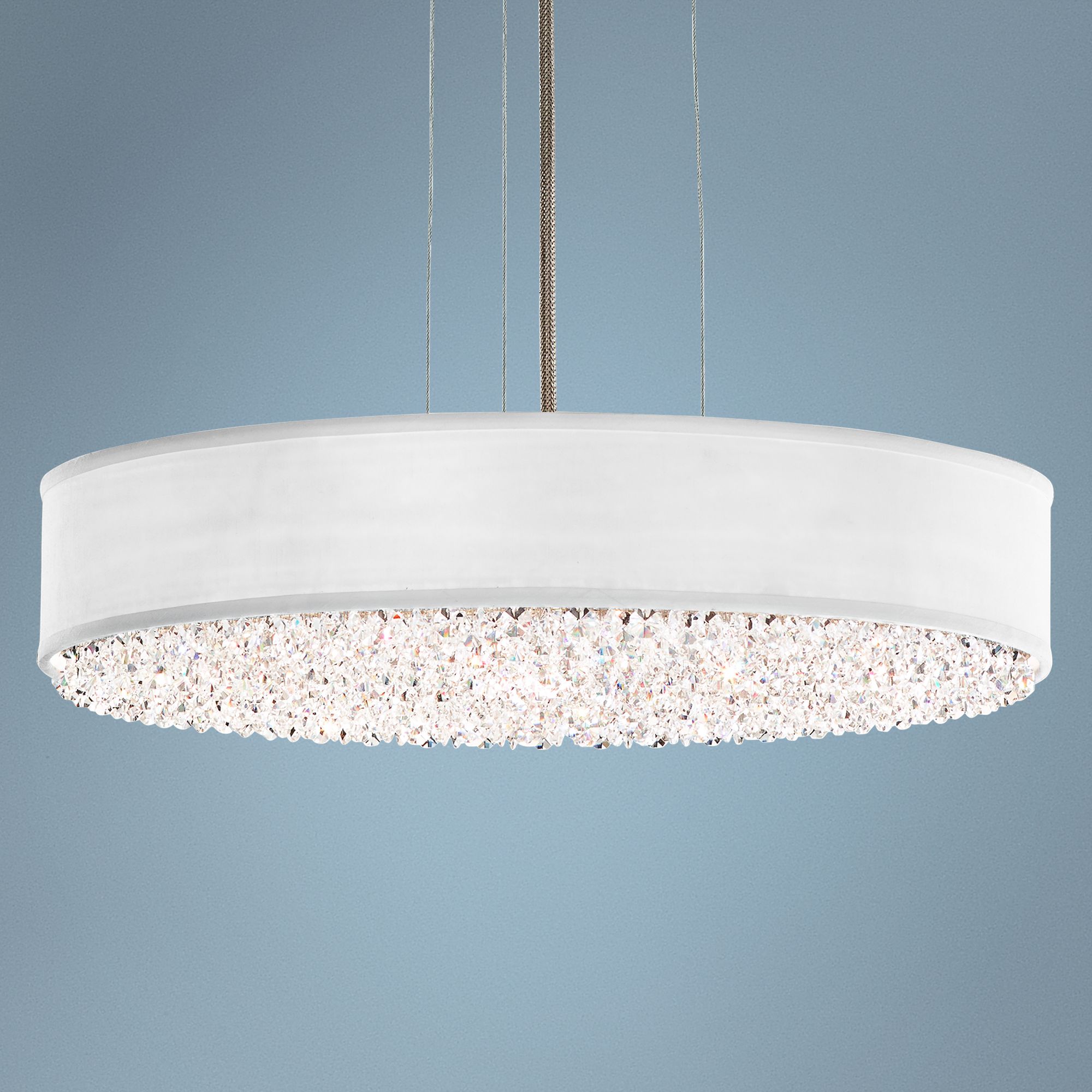 Eclyptix 6-Light 4" High Crystal Pendant Light