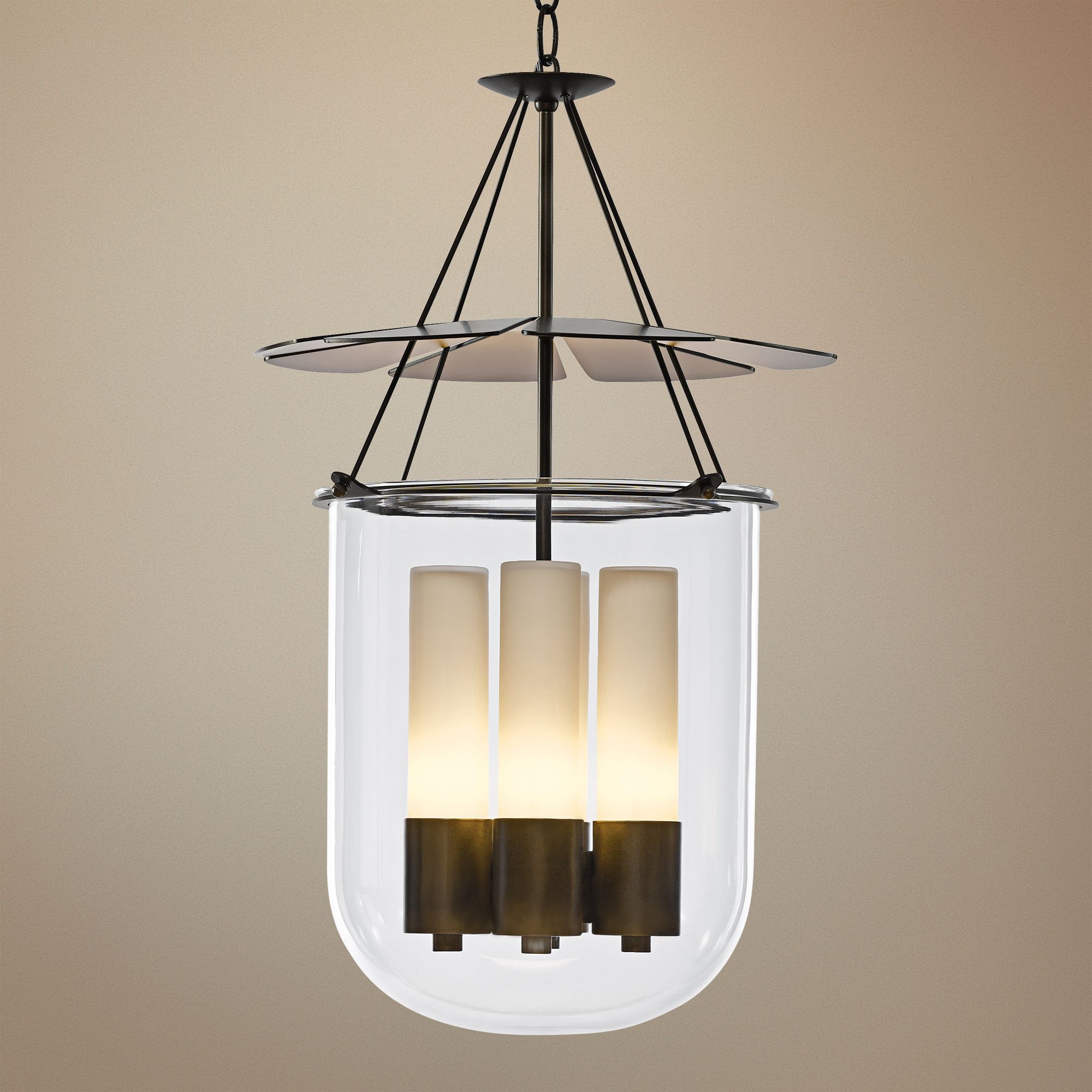 Hubbardton Forge Piccadilly 14 3/4"W Bronze Pendant Light