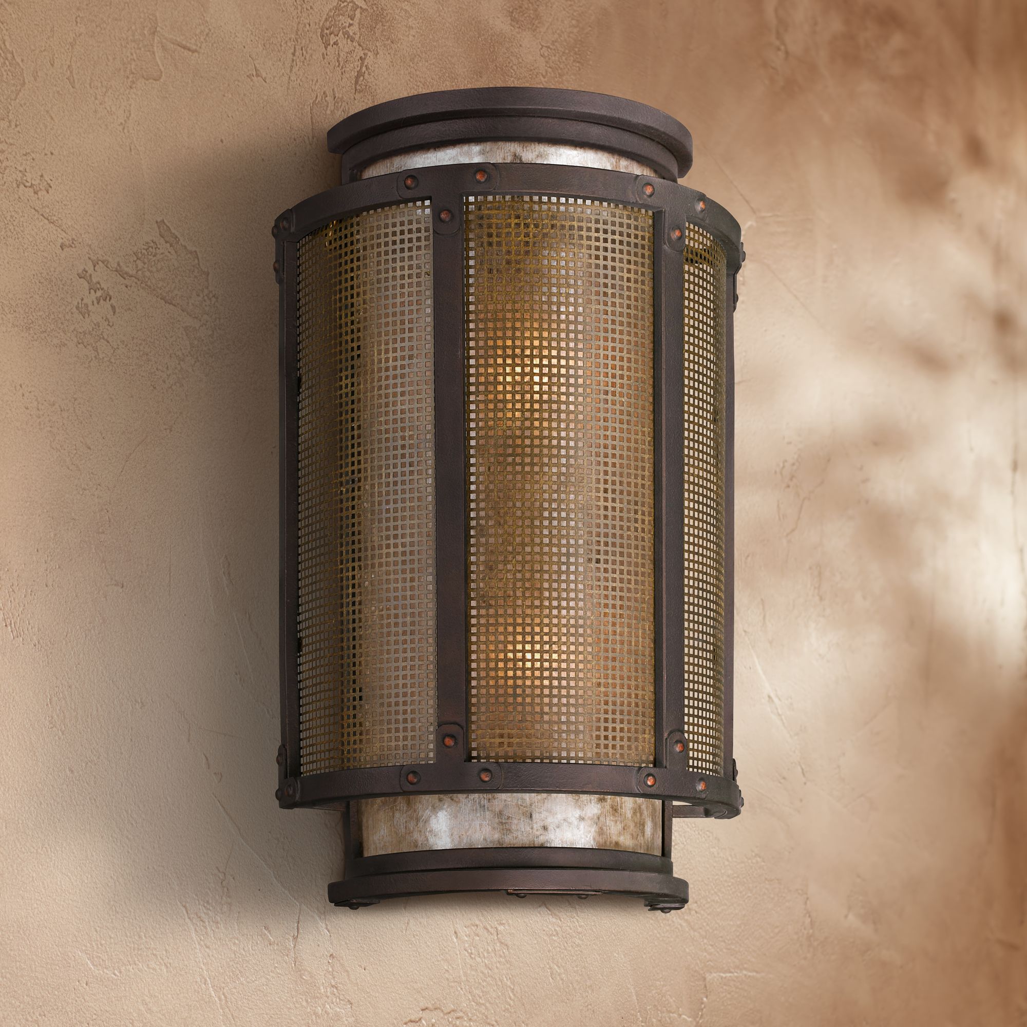 Copper Mountain 18 1/4" High Bronze Outdoor Wall Light